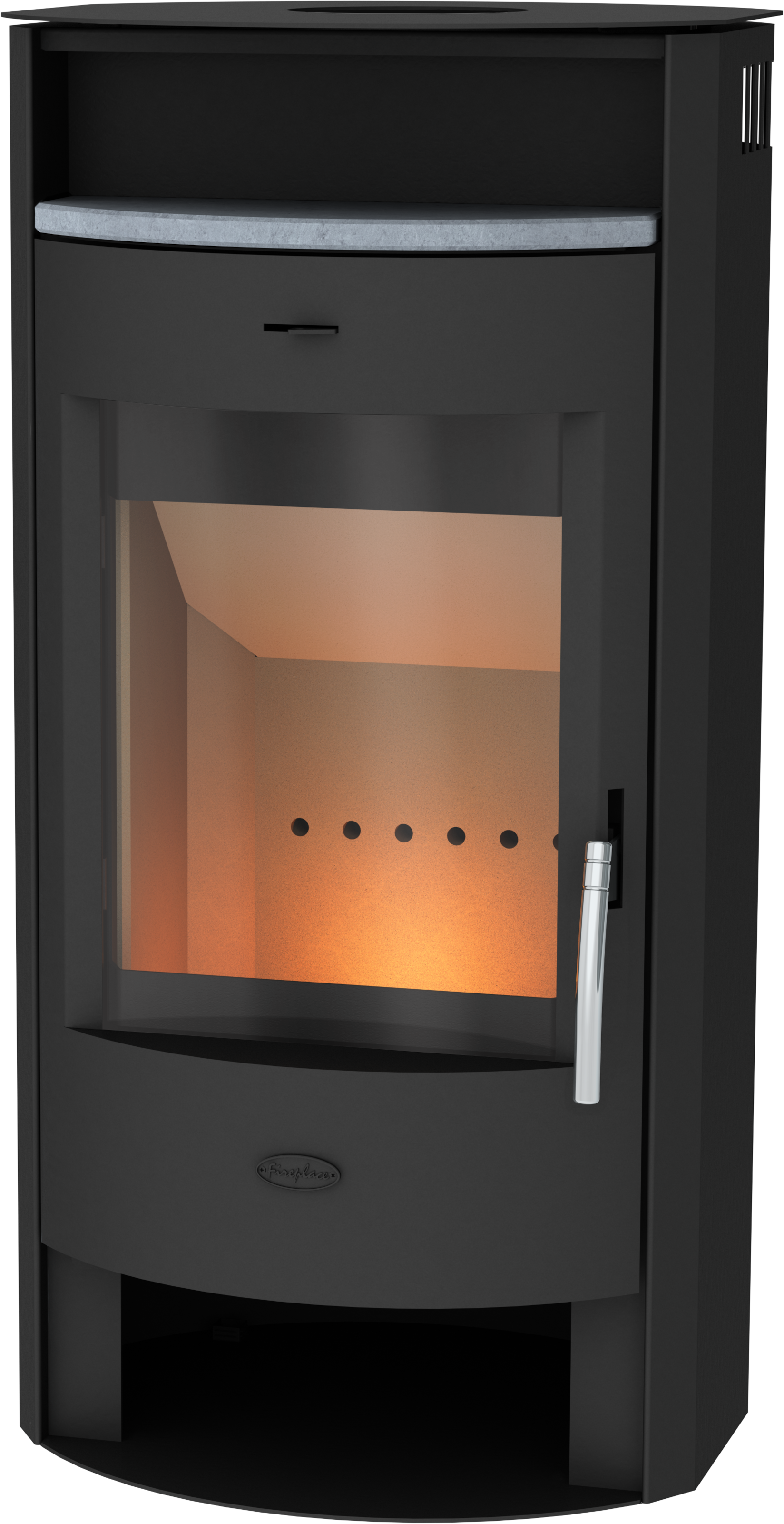 Fireplace Kaminofen »MAIA Stahl« Warmhaltefach