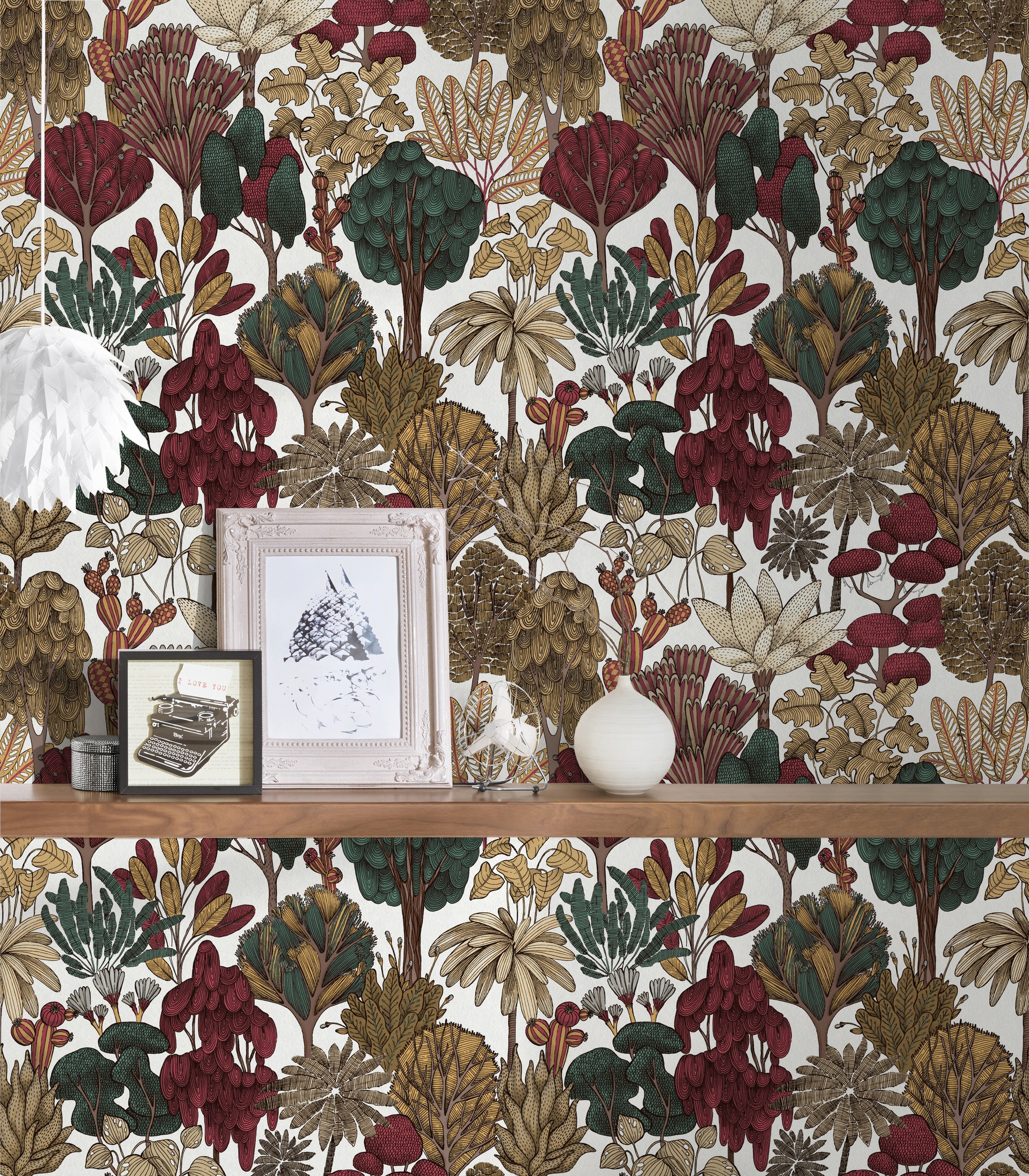 Architects Paper Vliestapete »Floral Impression«, floral-botanisch-Wald, Blumentapete Tapete Dschungel Tapeten Wohnzimmer Schlafzimmer Küche