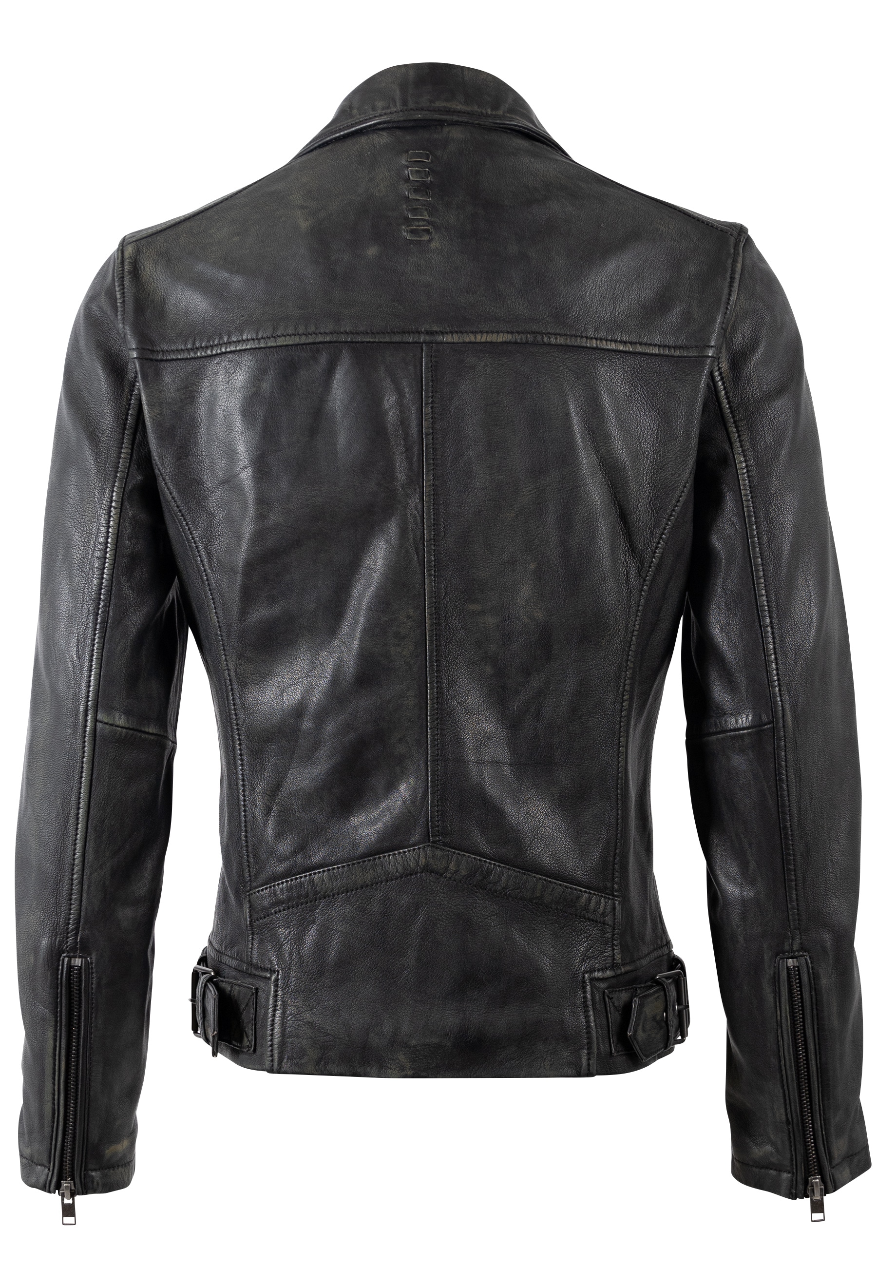 Mauritius Lederjacke »MMLario« mit Reverskragen, Slim Fit