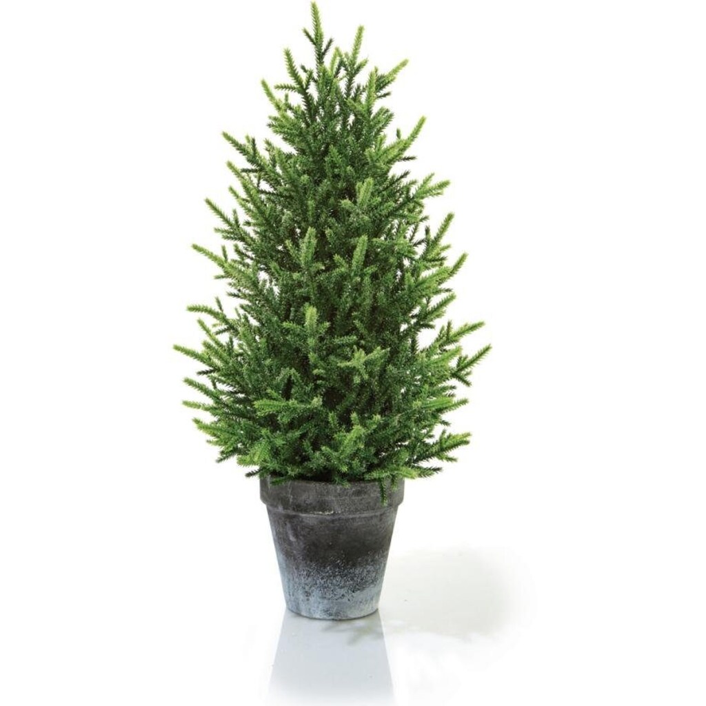 Schneider Künstlicher Weihnachtsbaum »Weihnachtsdeko, künstlicher Christbaum, Tannenbaum«, mit Glitter, Höhe 50 cm