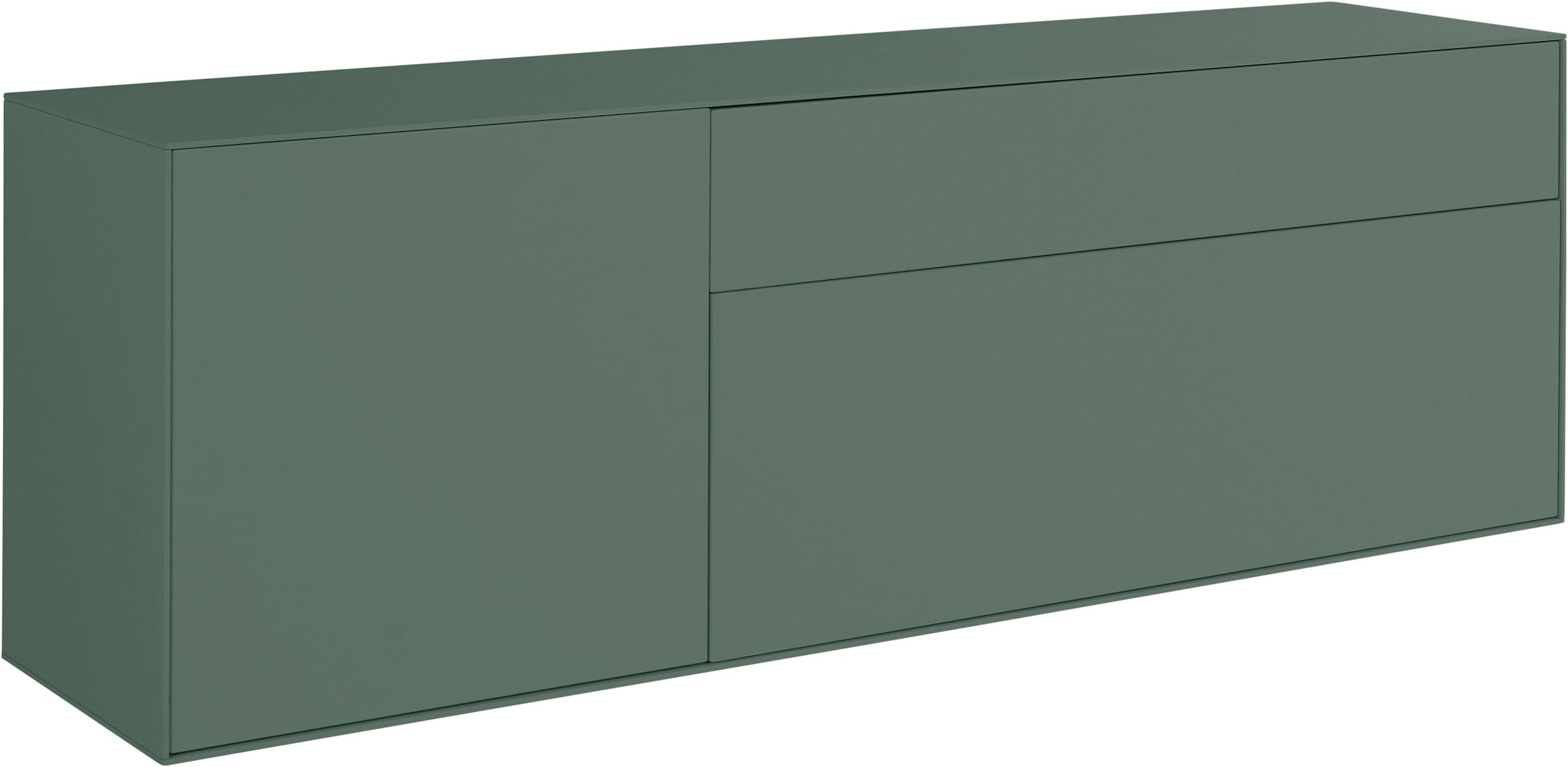 LeGer Home by Lena Gercke Lowboard »Essentials«, Breite: 167 cm, MDF lackiert, Push-to-open-Funktion