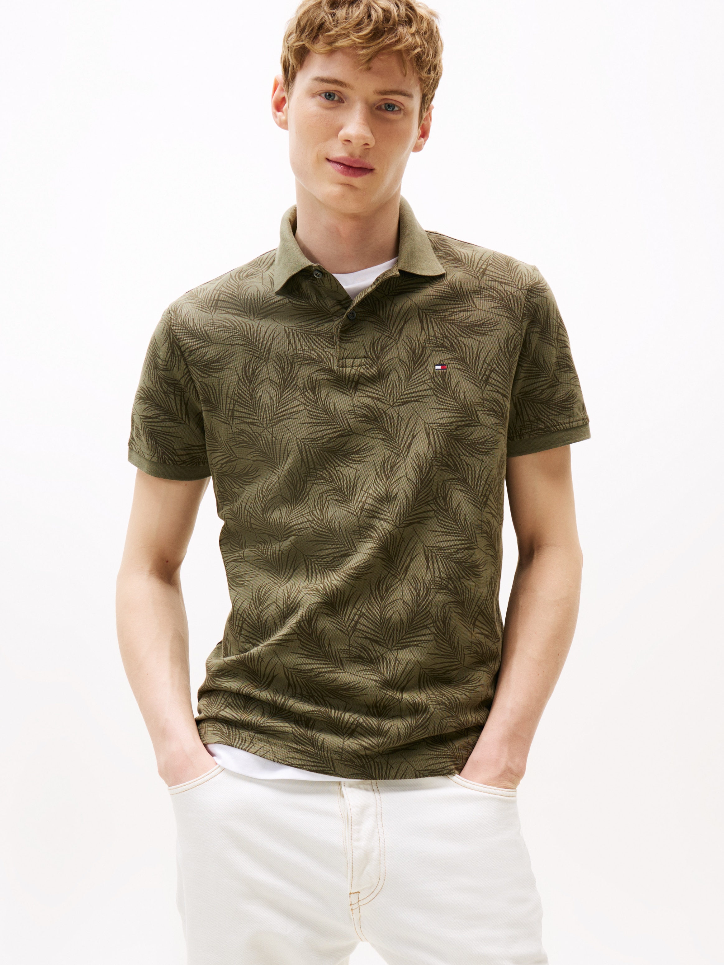 Tommy Hilfiger Poloshirt »Leaf Aop Reg Polo«