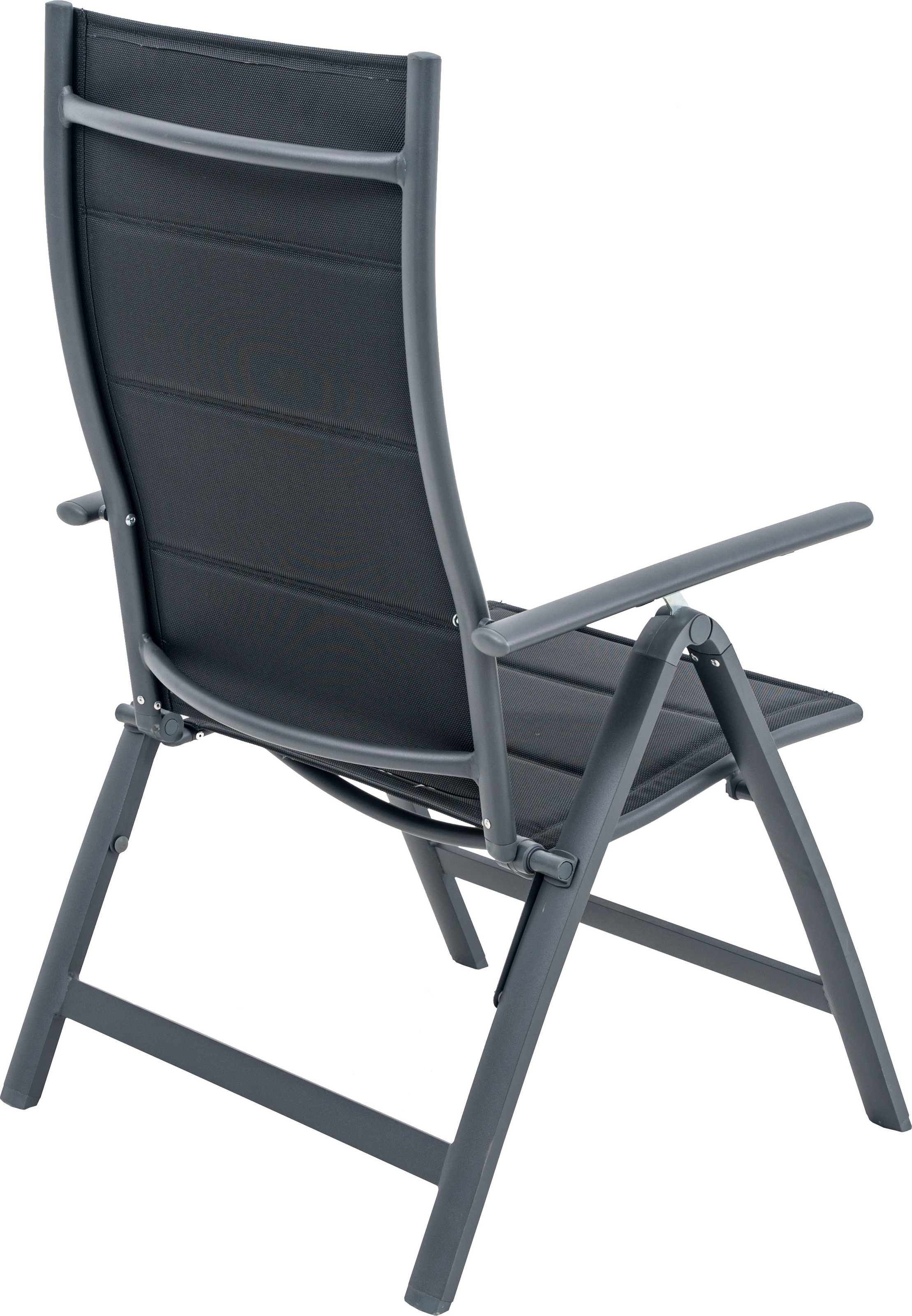 KONIFERA Garten-Essgruppe »»Carini««, (Set, 9 tlg., 8x Sessel, Tisch ausziehbar 90x184-224x75 cm), Aluminium/ Textilgewebe