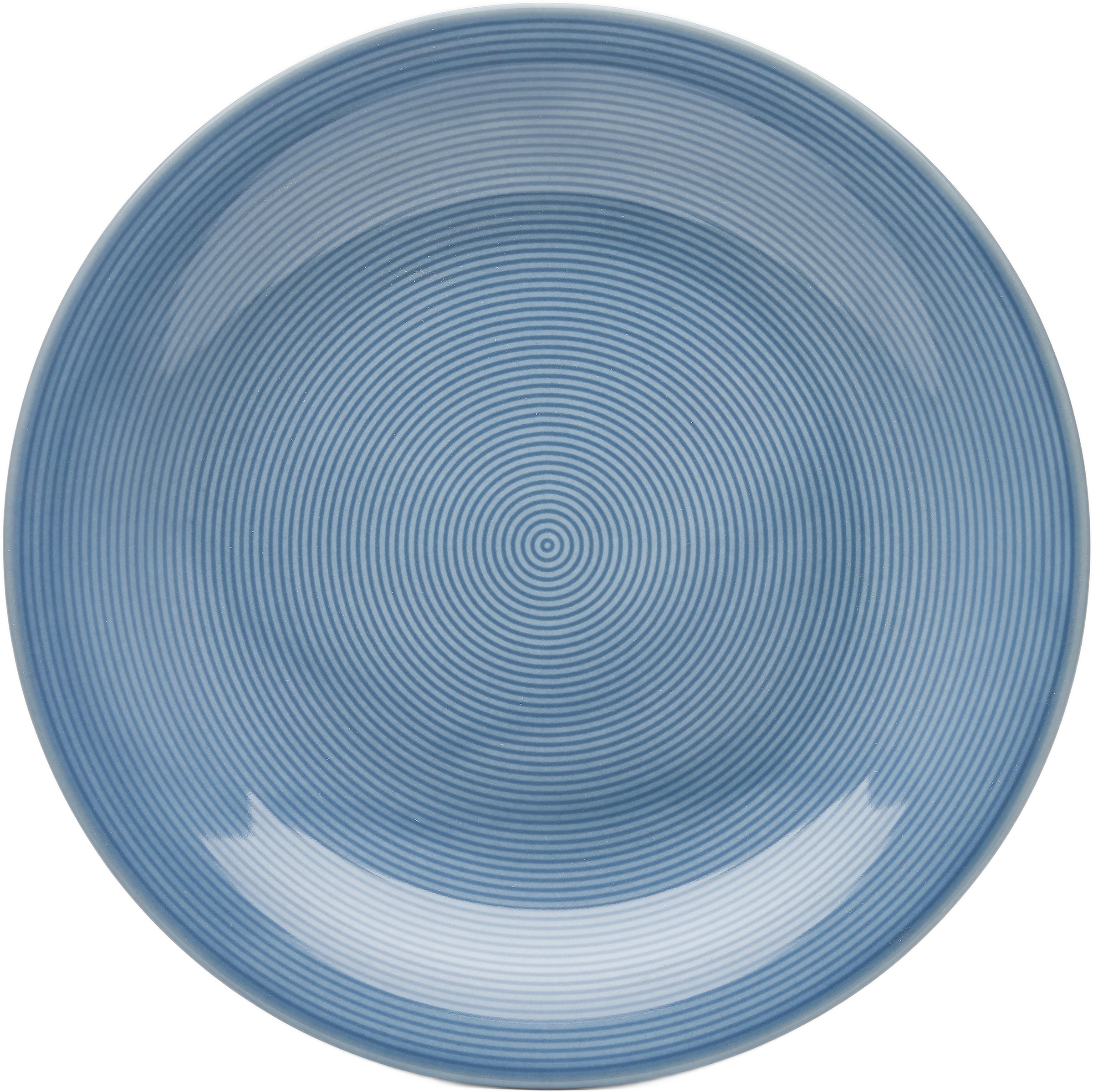 van Well Speiseteller »Jive, flacher Teller 25 cm, 6 Stück« dezentes Spiral günstig online kaufen