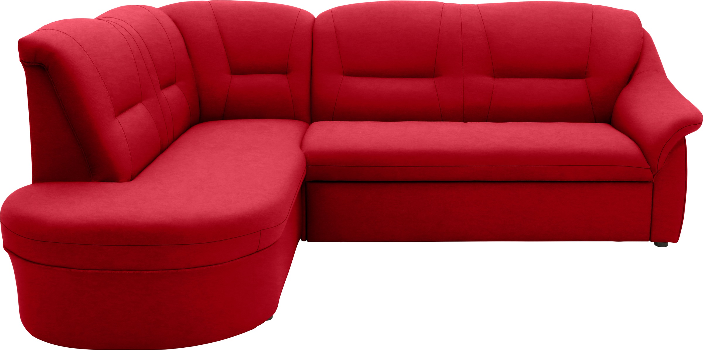 DOMO collection Ecksofa »Faenza für kleine Räume, Stellmaße 232,176cm, komf günstig online kaufen