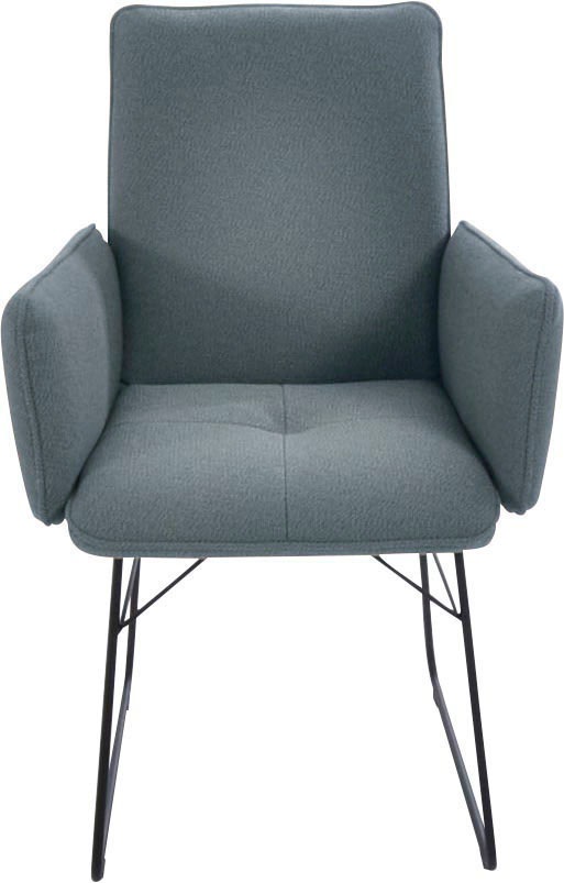 K+W Komfort & Wohnen Armlehnstuhl, 1 St., Flachgewebe Q2 2250, Drahtkufenge günstig online kaufen