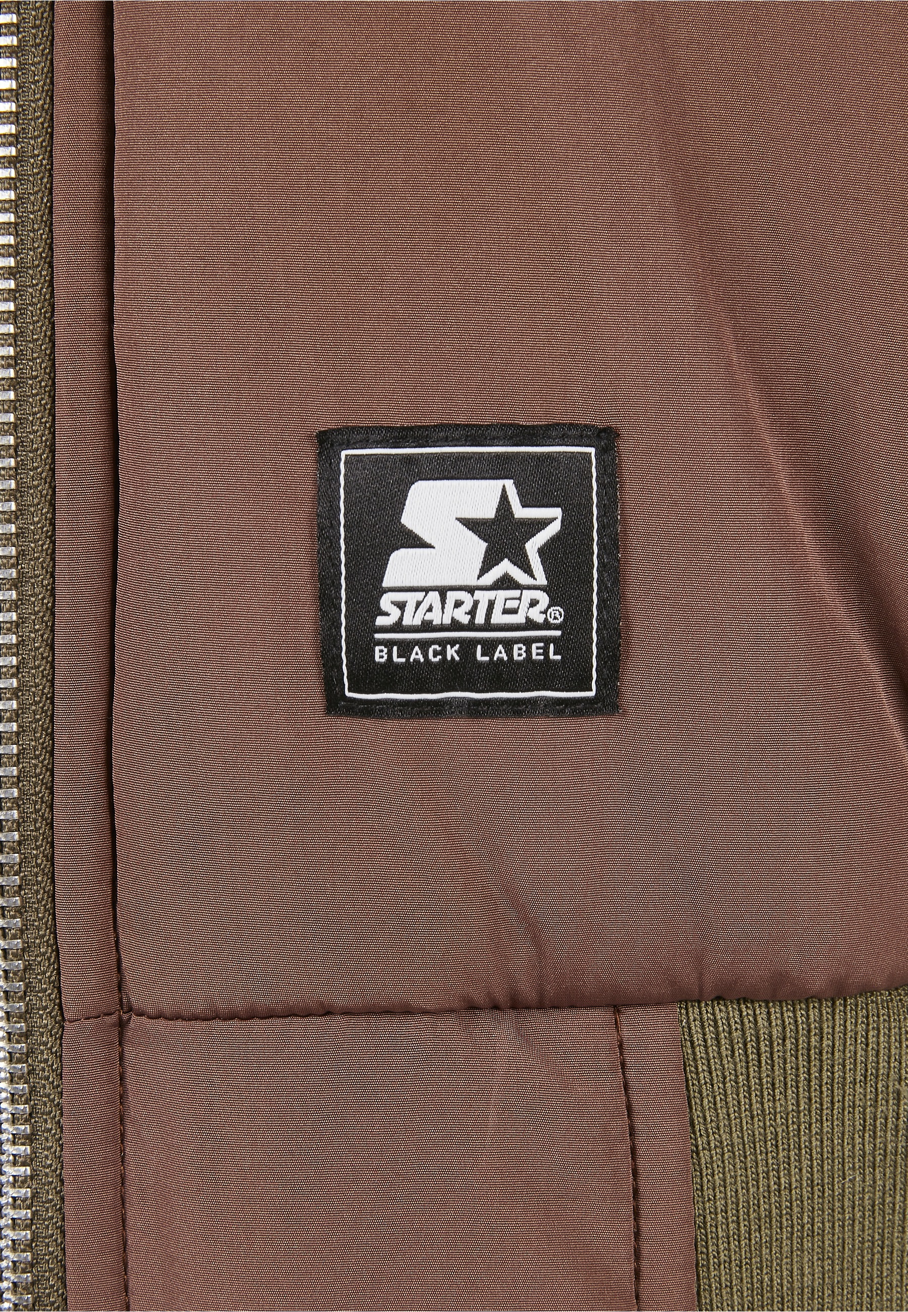 Starter Black Label Bomberjacke »Starter Black Label Herren Starter Quilted Bomber Jacket« 1 Stk. tlg. ohne Kapuze