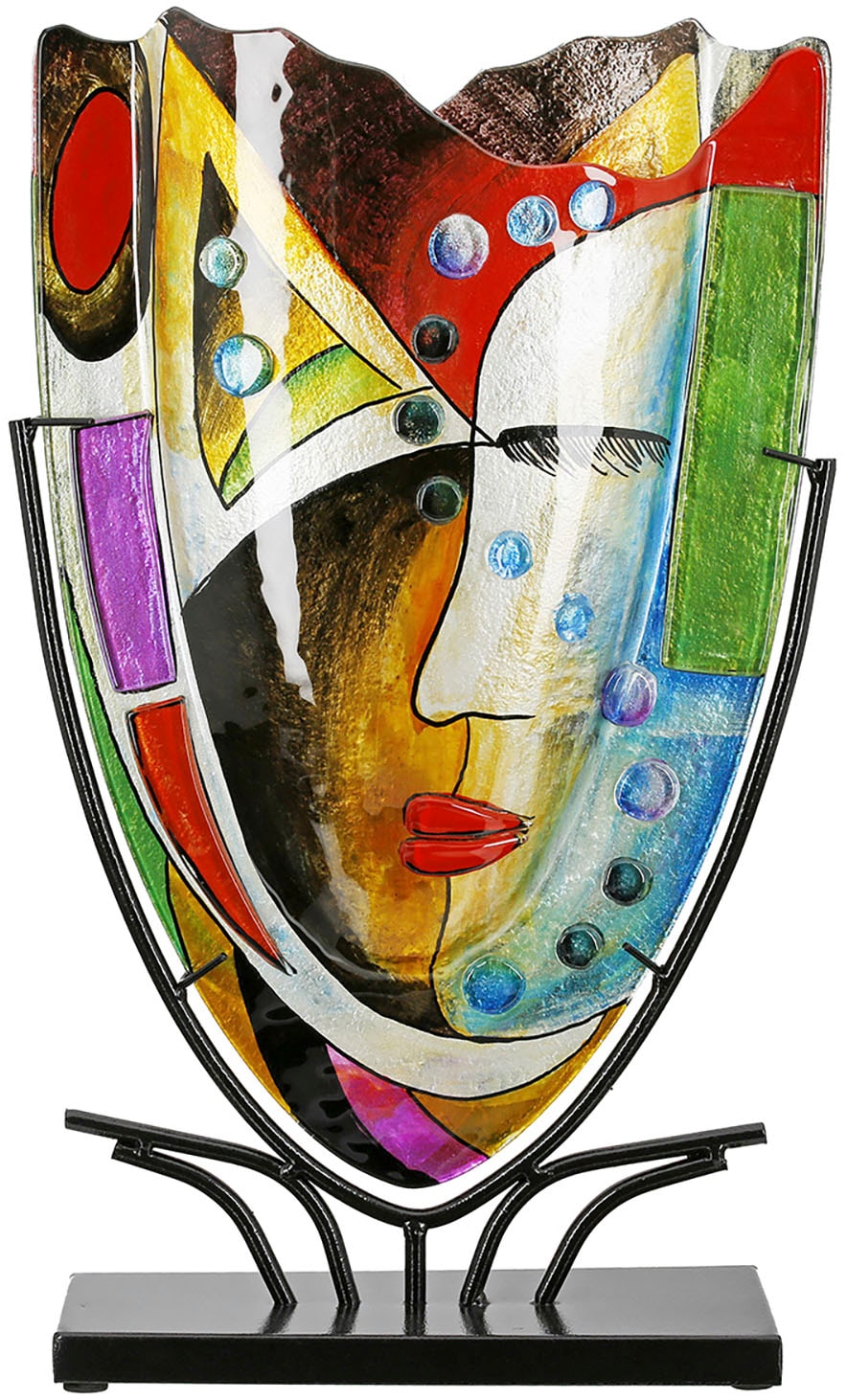 Casablanca by Gilde Bodenvase »Gesichtsvase Veronique, H.49 cm« günstig online kaufen