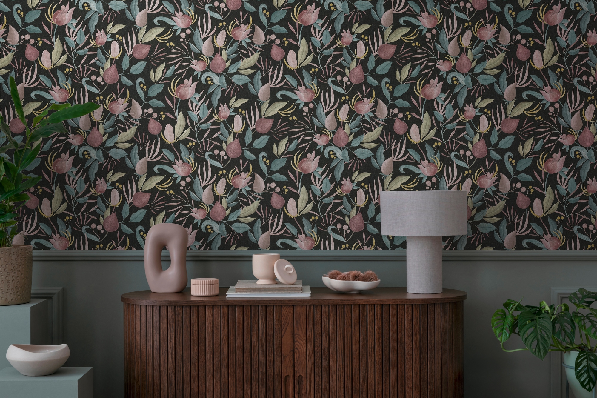 CosmoLiving by Cosmopolitan Vliestapete »Still Bloom – Florale Vliestapete« matt strukturiert Moderner Blütentraum mit sanfter Eleganz