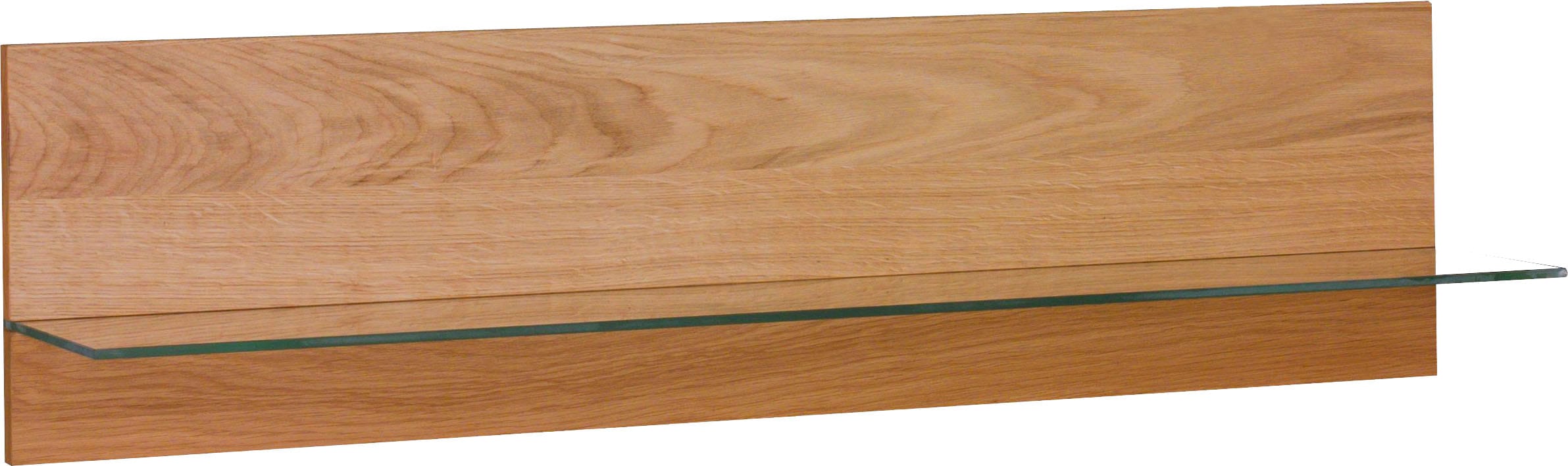 Home affaire Wandregal »Wandregal B:122,5 cm, mit Glasablageboden, Korpus e günstig online kaufen