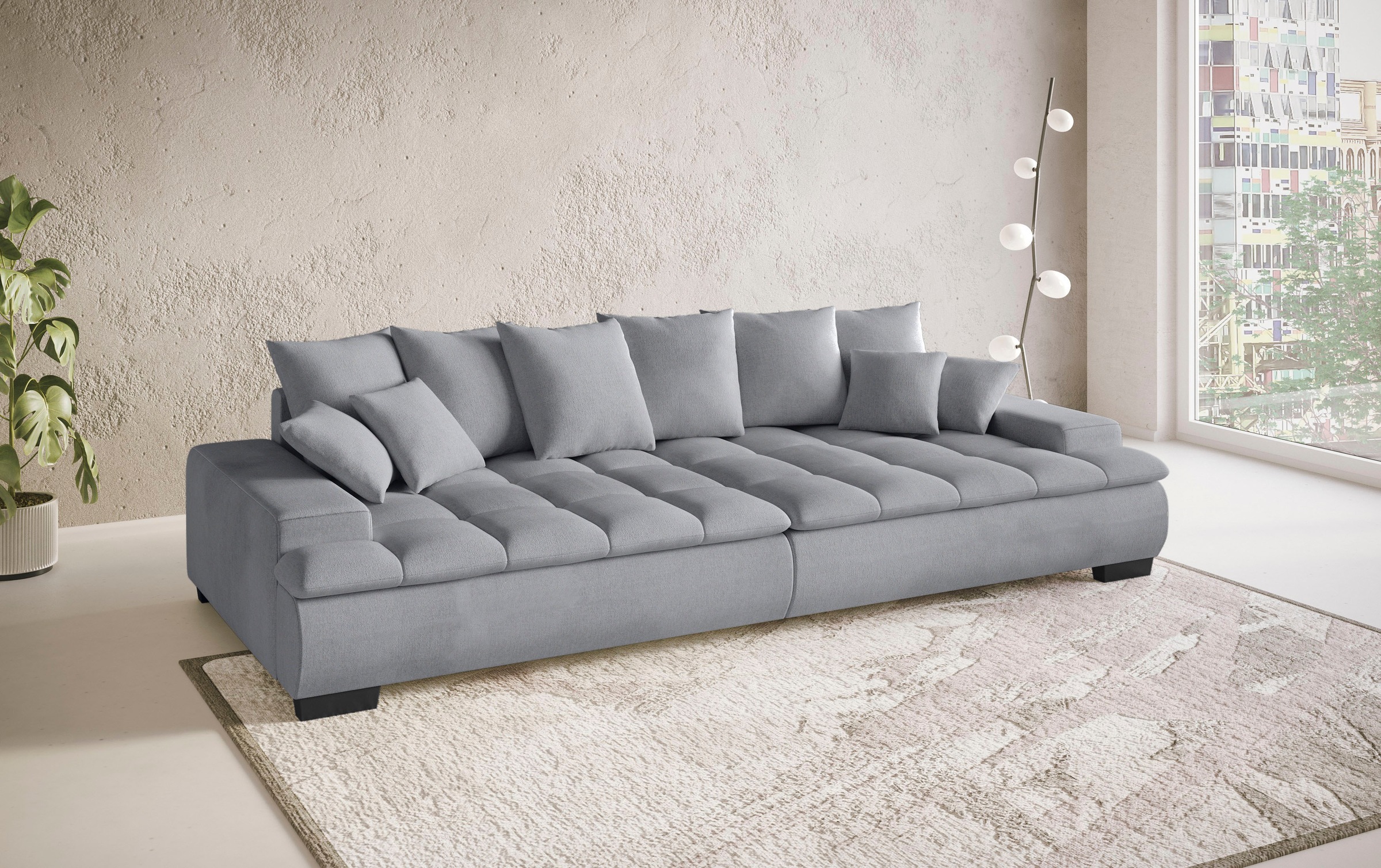 Mr. Couch Big-Sofa »Haiti II«, Wahlweise mit Kaltschaum - bis 140 kg belastbar