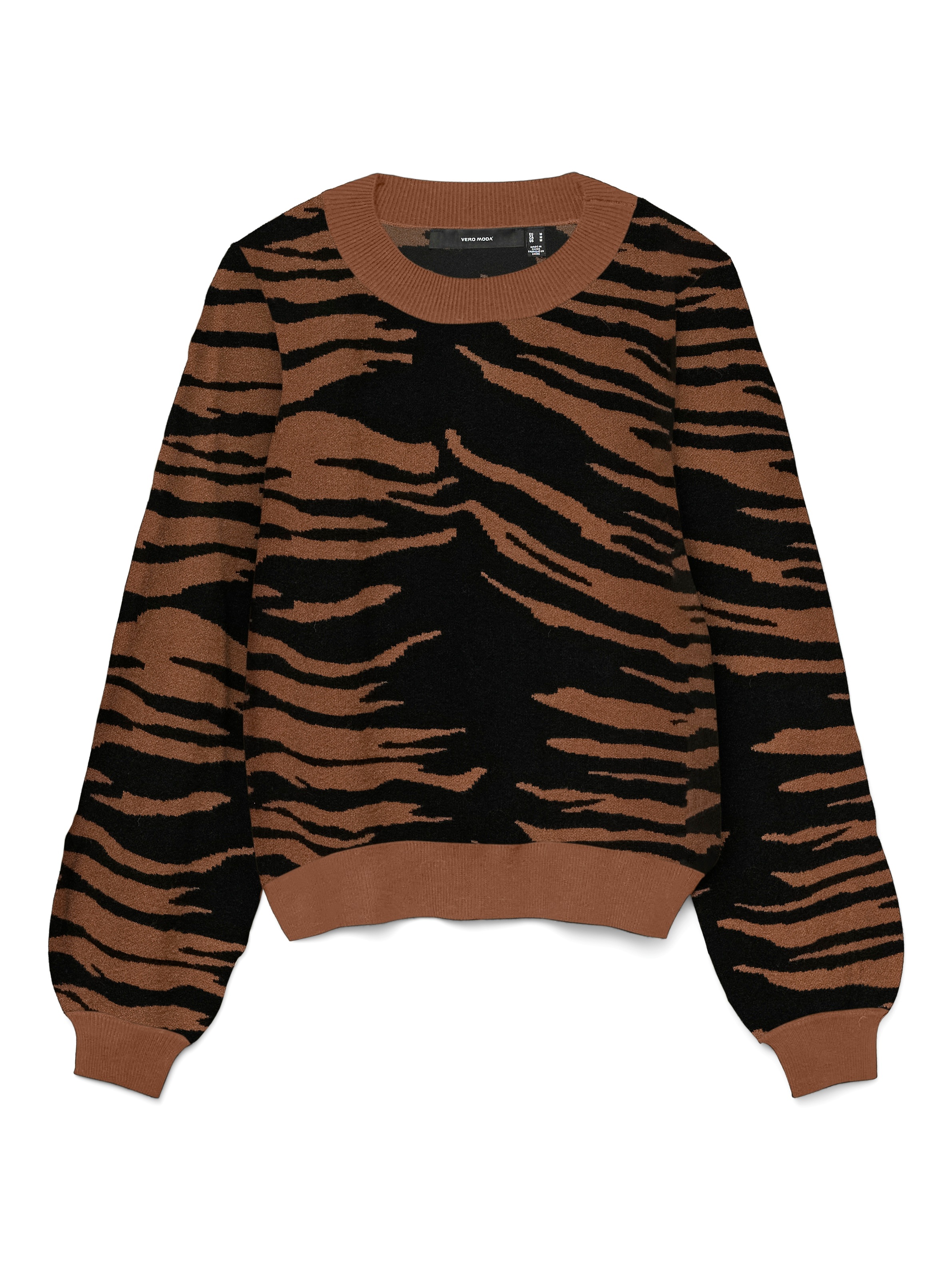 Vero Moda Strickpullover »VMNANCY LS O-NECK PULLOVER BOO«