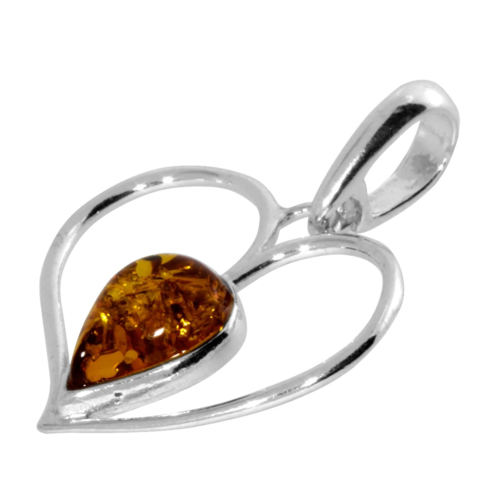 OSTSEE-SCHMUCK Kettenanhänger »Ostsee-Schmuck Anhänger Herz Anhänger Herz«, (1 tlg.)