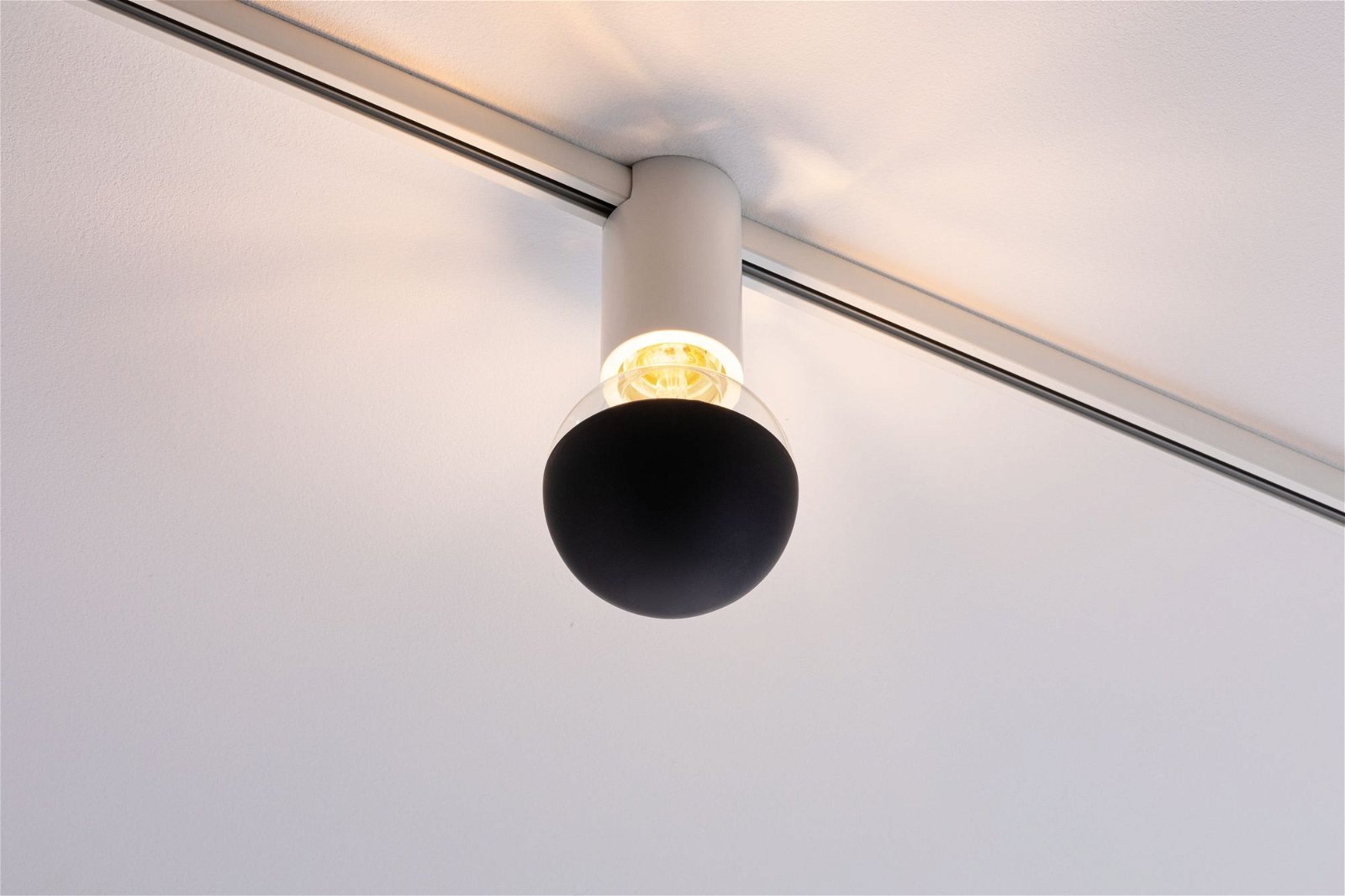 Paulmann Schienensystem-Leuchten »URail Schienenspot Socket Einzelspot E27 max. 20W 230V«, dimmbar