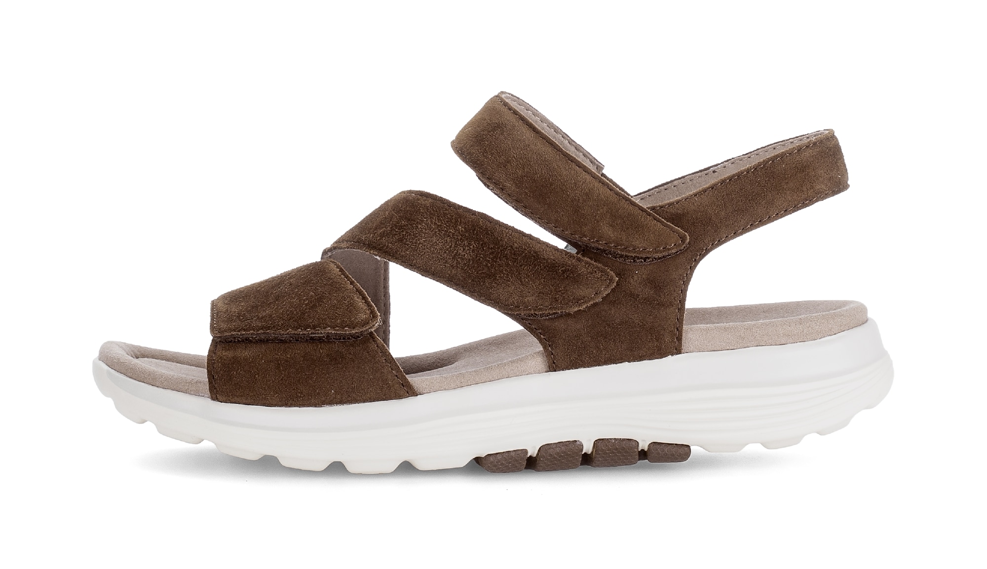 rollingsoft Riemchensandale  Keilabsatz, Sandalette mit typischer Laufsohle, G-Weite (=weit)