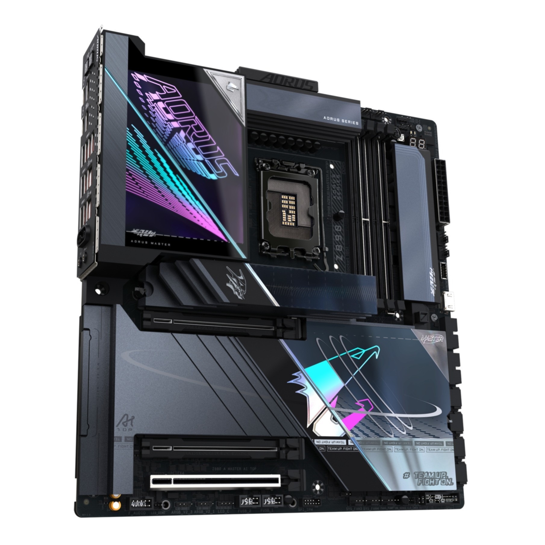 Gigabyte Mainboard »Z890 AORUS MASTER AI TOP Motherboard - Unterstützt Intel Core Ultra«