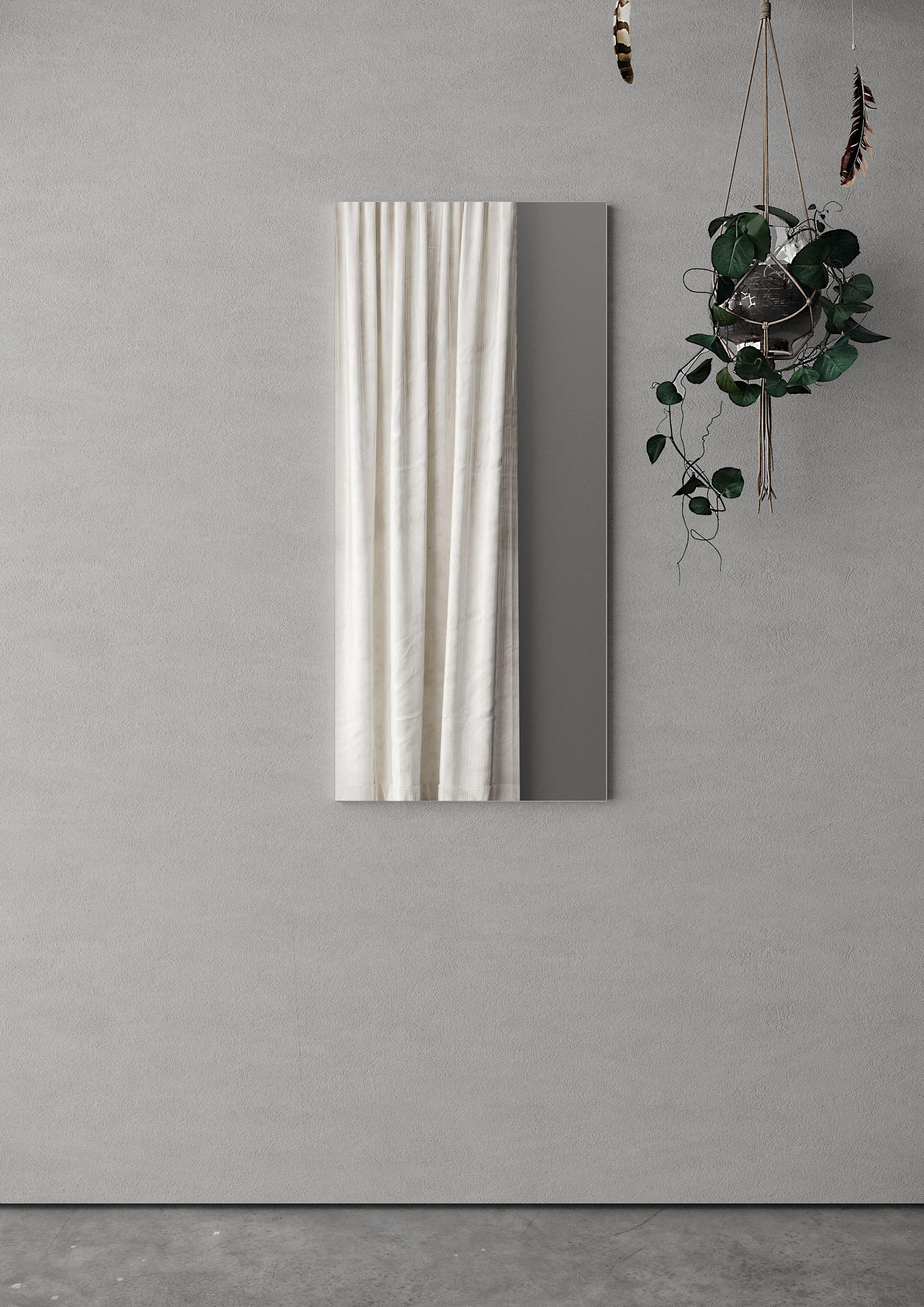 INOSIGN Garderobenspiegel »Jupiter« 50 x 110 cm günstig online kaufen