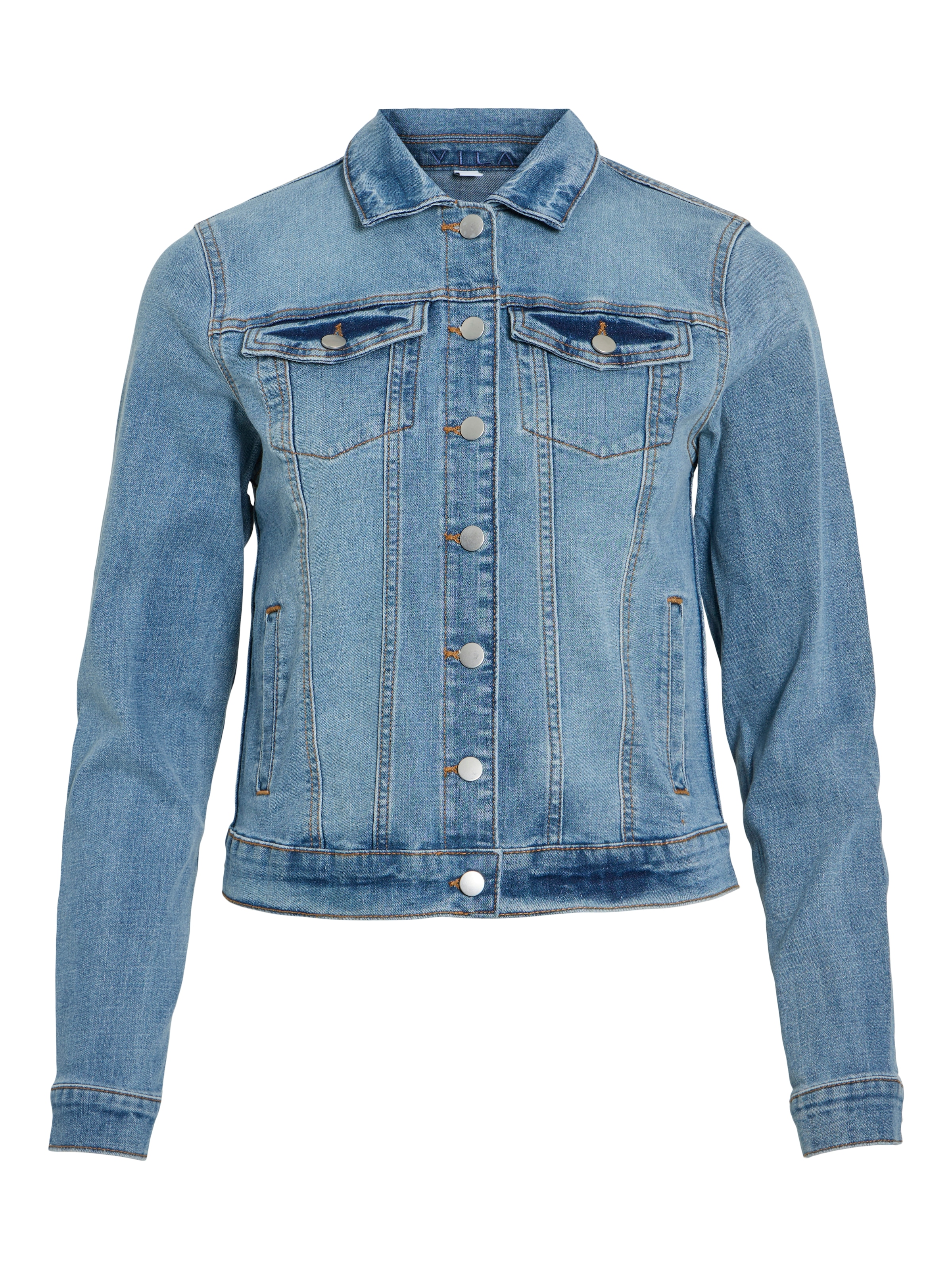 Vila Jeansjacke »VISHOW NEW L/S DENIM JACKET - NOOS«