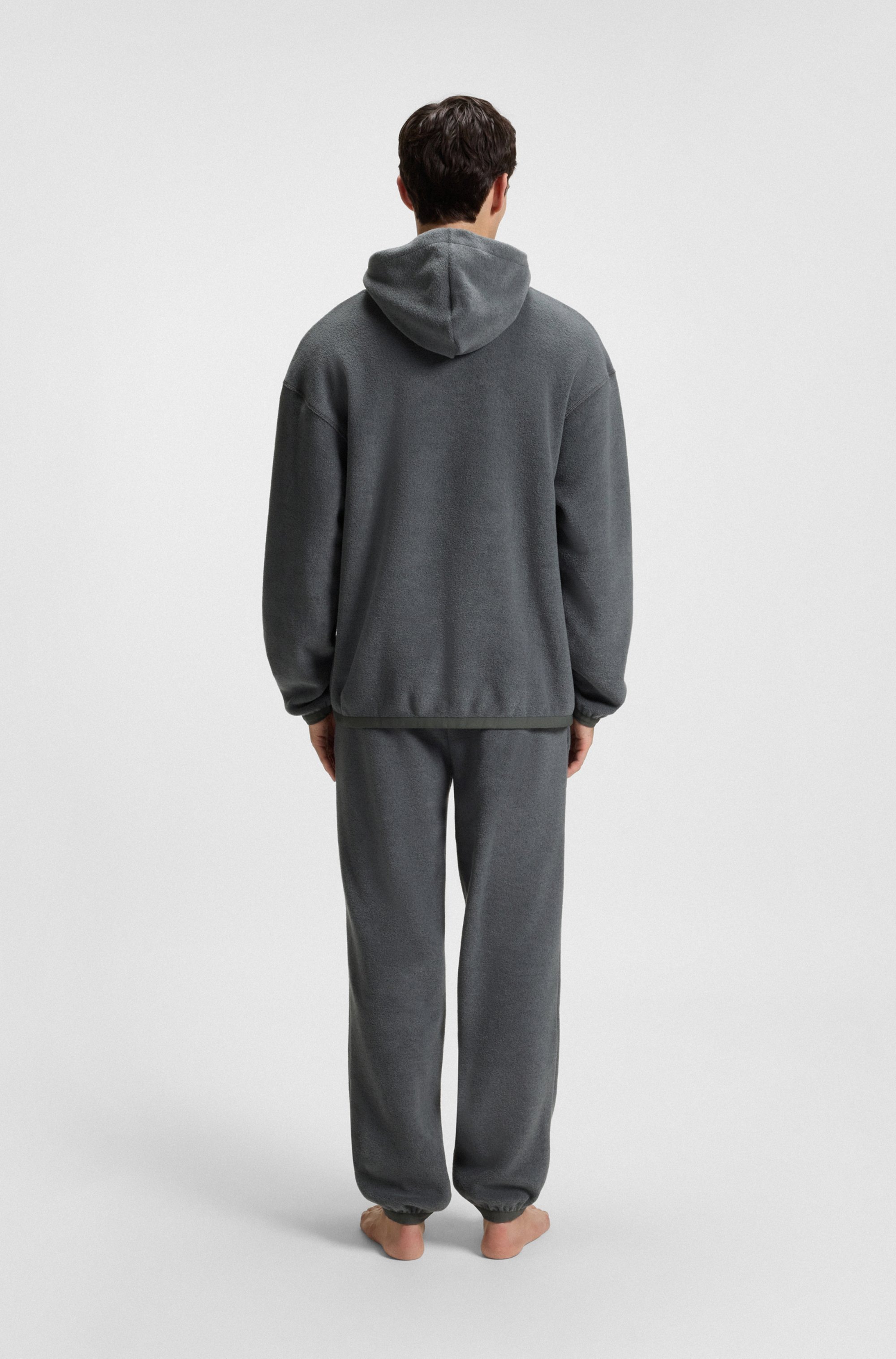 HUGO Underwear Hoodie Relaxed Fit, Fleece-Qualität