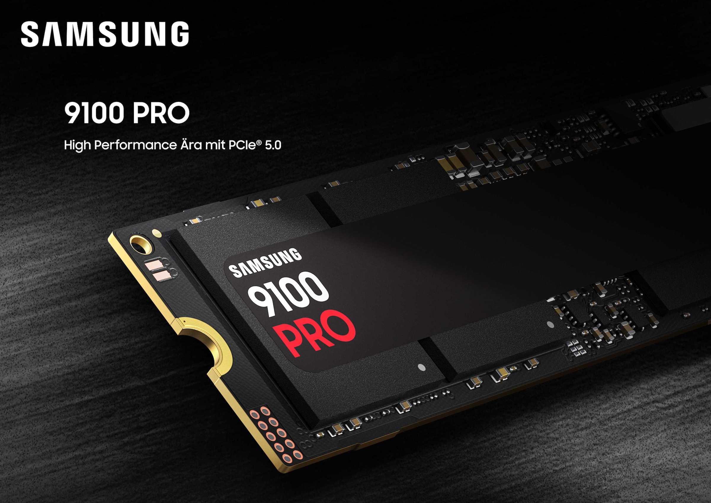 Samsung interne Gaming-SSD »9100 PRO SSD« 1 TB Anschluss PCI Express 5.0