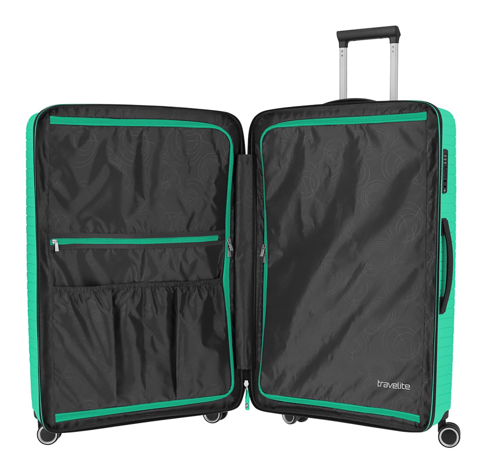travelite Hartschalen-Trolley »ORBITA, verschiedene Größen und Farben«, 4 Rollen, Reisegepäck Koffer Hartschale TSA-Schloss