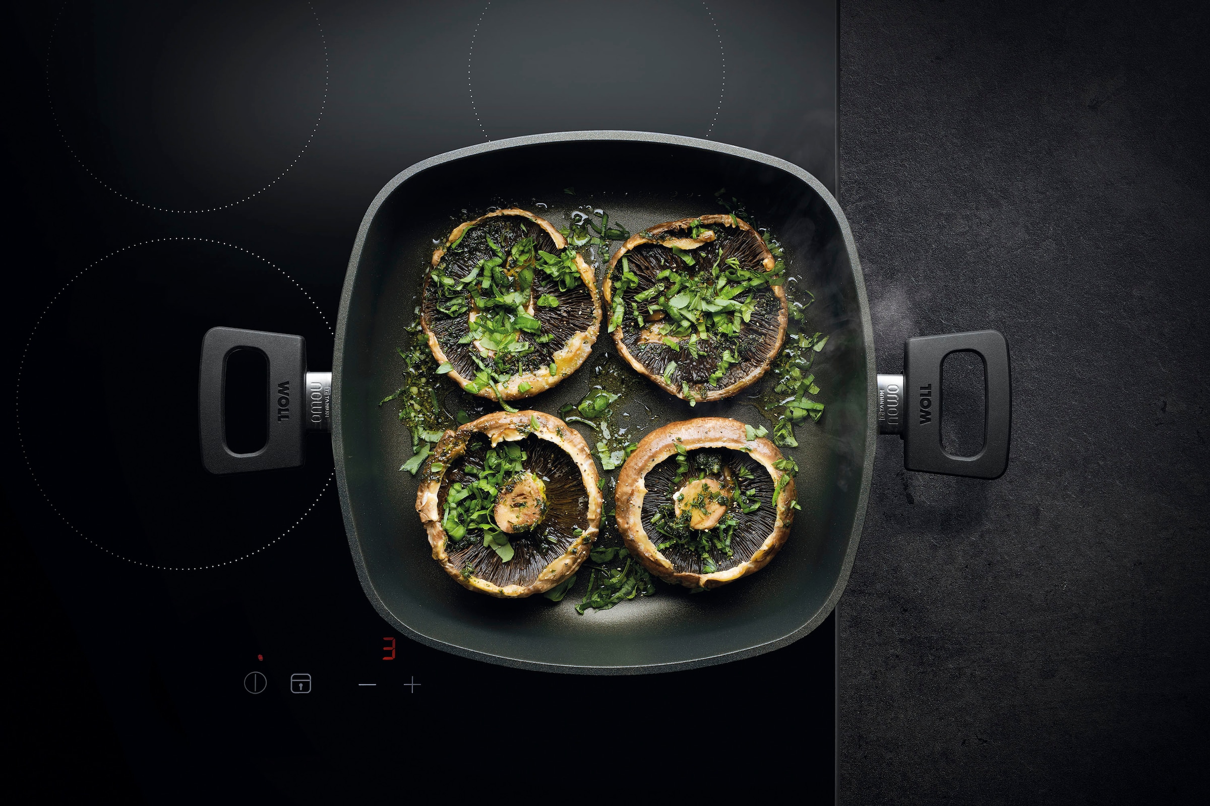 WOLL MADE IN GERMANY Bratpfanne »Nowo Titanium«, Aluminiumguss, (1 tlg.), Induktion, Made in Germany