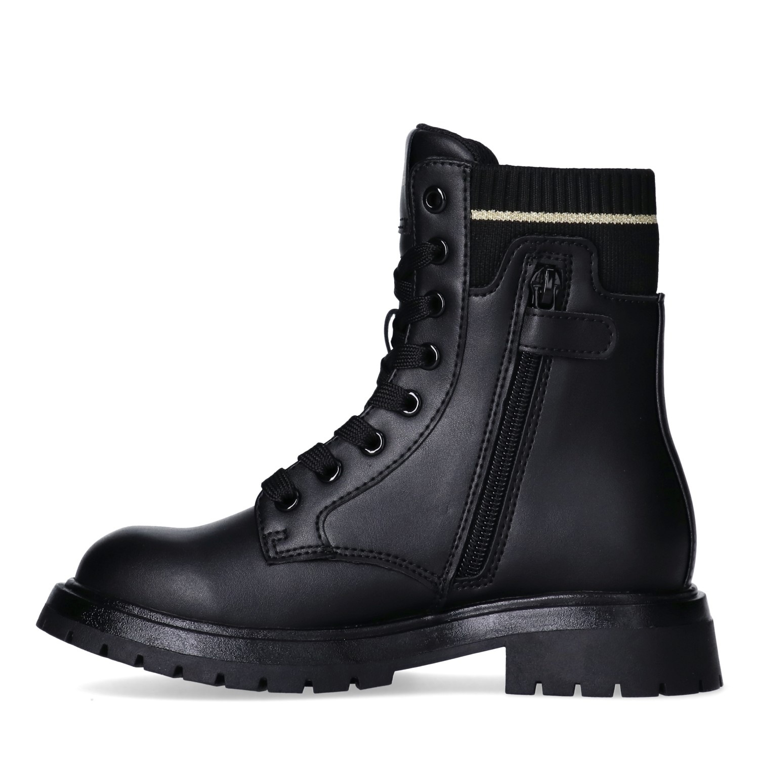 Tommy Hilfiger Schnürboots, Biker Boots, Winterboots mit Blockabsatz