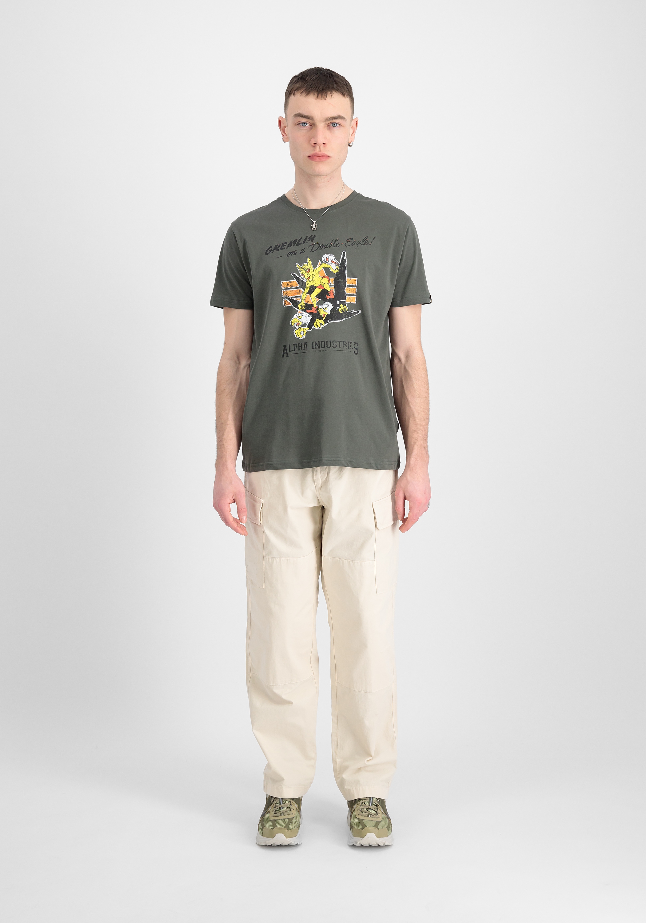 Alpha Industries T-Shirt »Alpha Industries Men - T-Shirts Gremlin T«