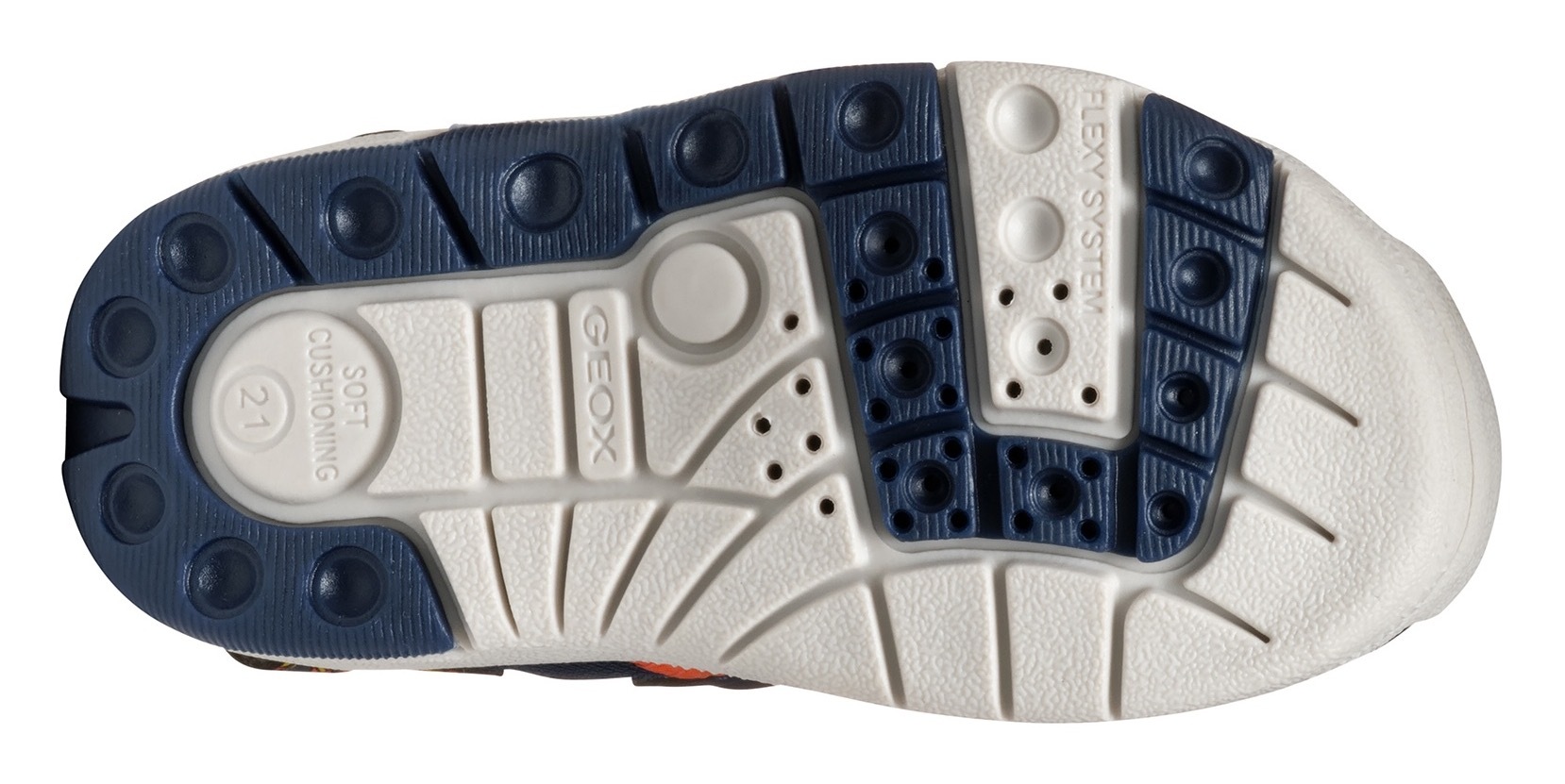 Geox Sandale »B SANDAL MULTY BOY«, Babyschuh, Sommerschuh, Trekking Schuh mit Klettverschluss