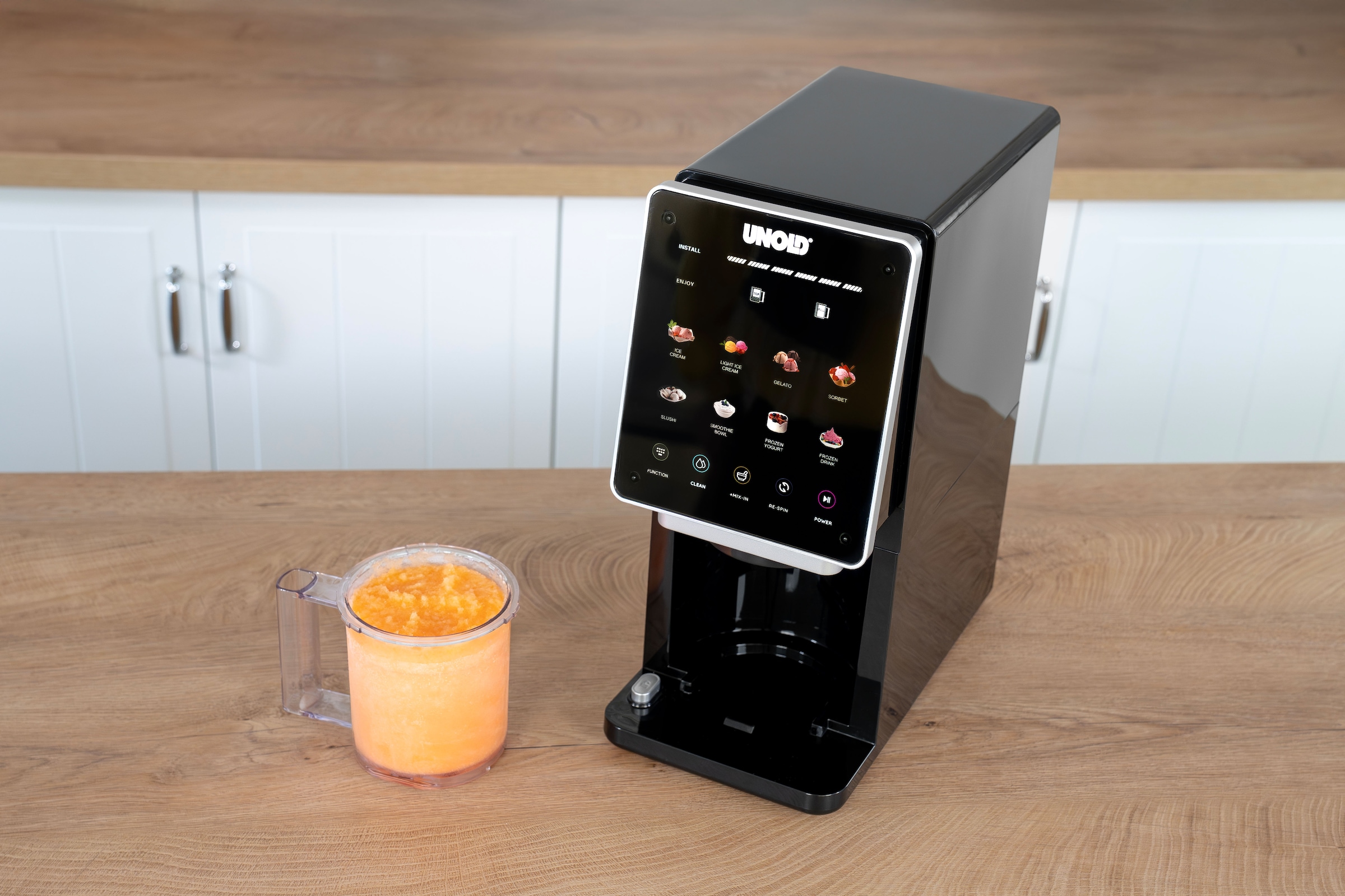 Unold Eismaschine »Cream-Dream, 8 vielseitige Programme« 800 W Inkl. 3 x 500 ml Behälter