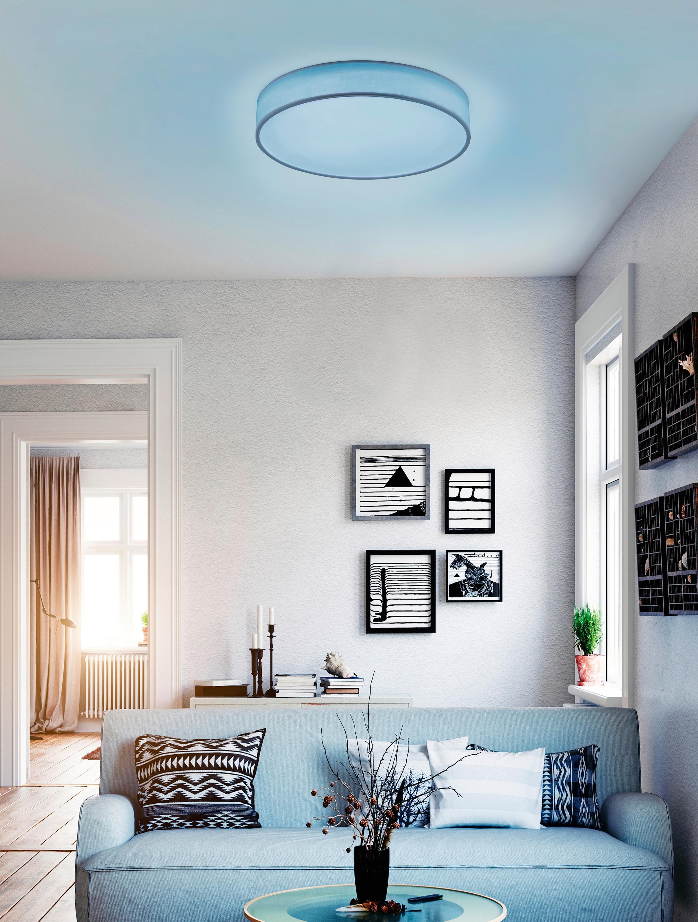 online LED moderne Mit WiZ-Technologie eine flammig-flammig, für Lösung TRIO Home Leuchten Smart 1 Deckenleuchte kaufen »DIAMO«,