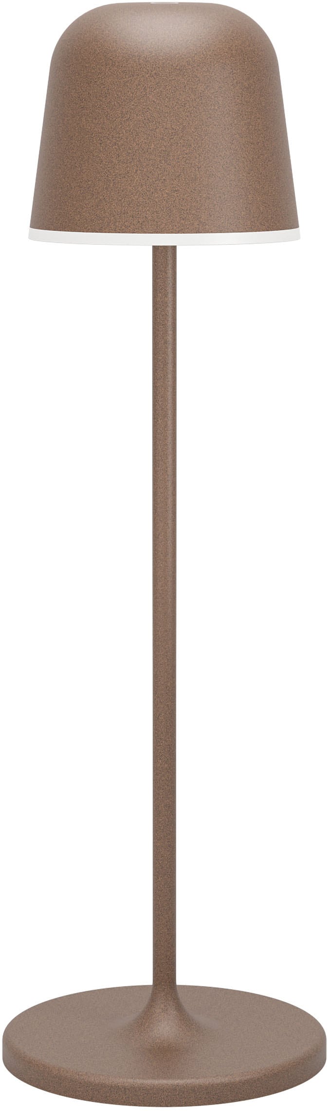 EGLO Stehlampe »MANNERA-L Stehlampe - Alu, Stahl - LED - 4,3W - IP54« LED-Modul 1 Stk. Neutralweiß | Warmweiß Standleuchte, Leselampe, Wohzimmer, Schlafzimmer, H140 x Ø16 cm