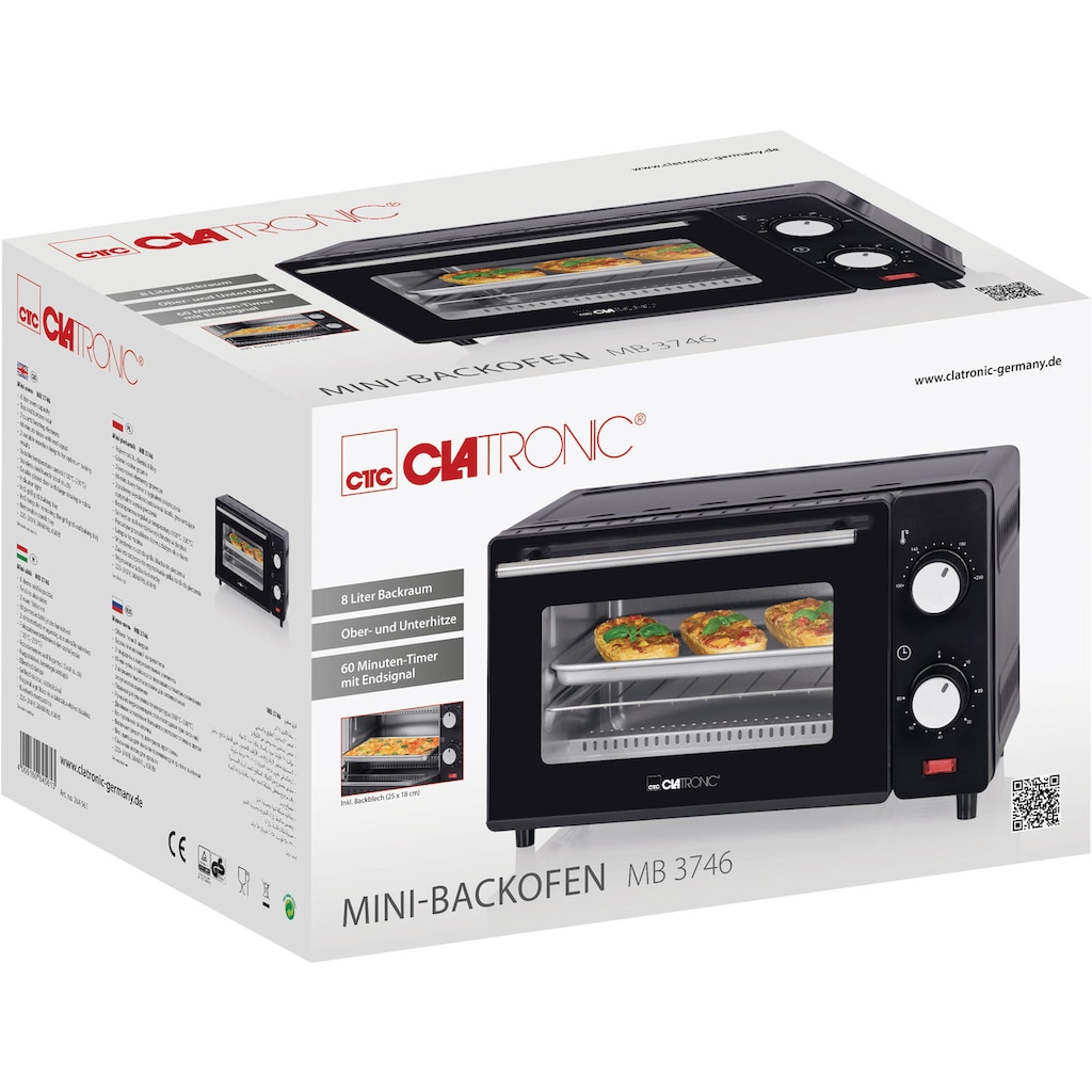 CLATRONIC Minibackofen »MB 3746«