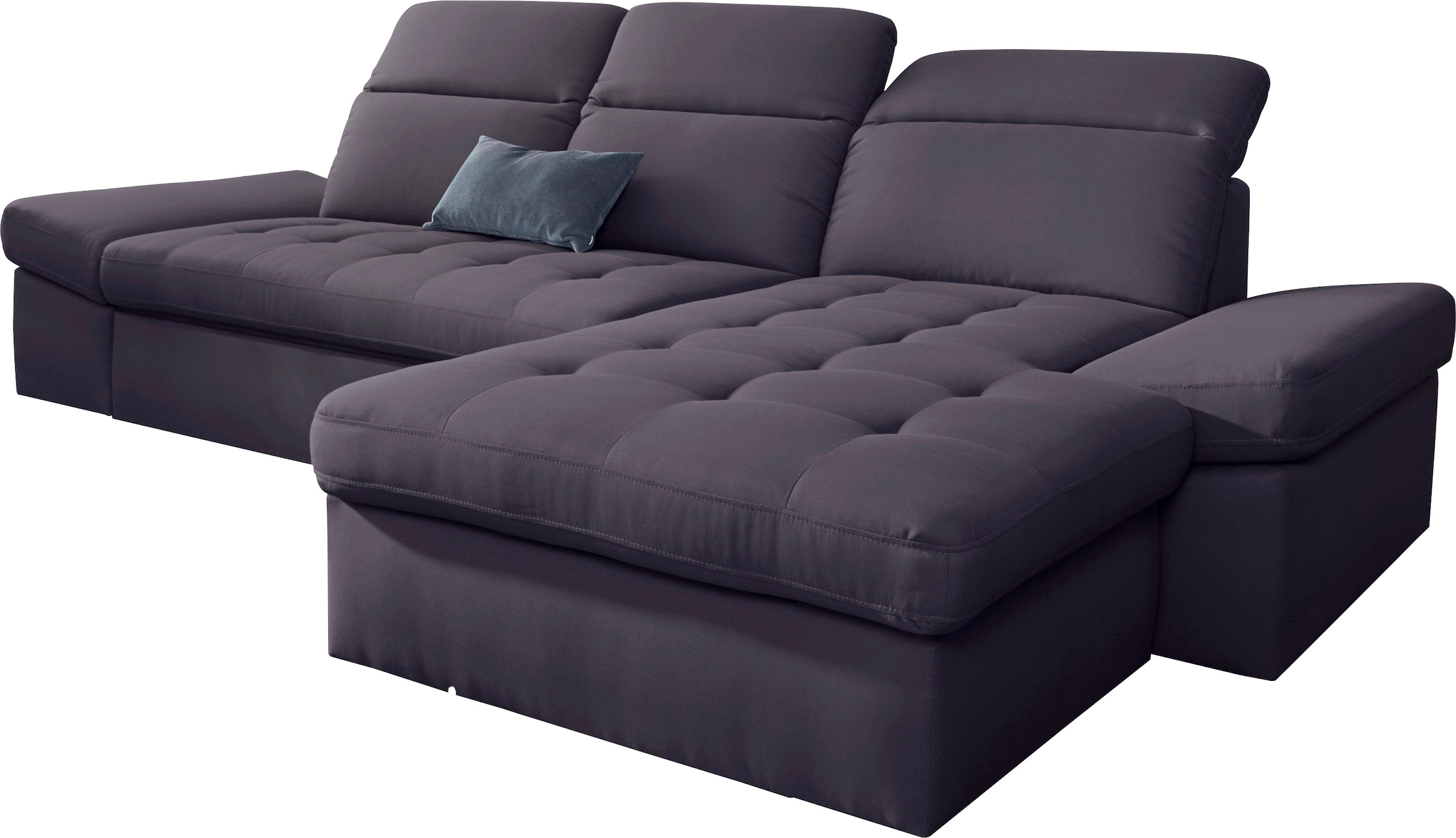 sit&more Ecksofa "Stardust L-Form", wahlweise mit Bettfunktion und Bettkast günstig online kaufen