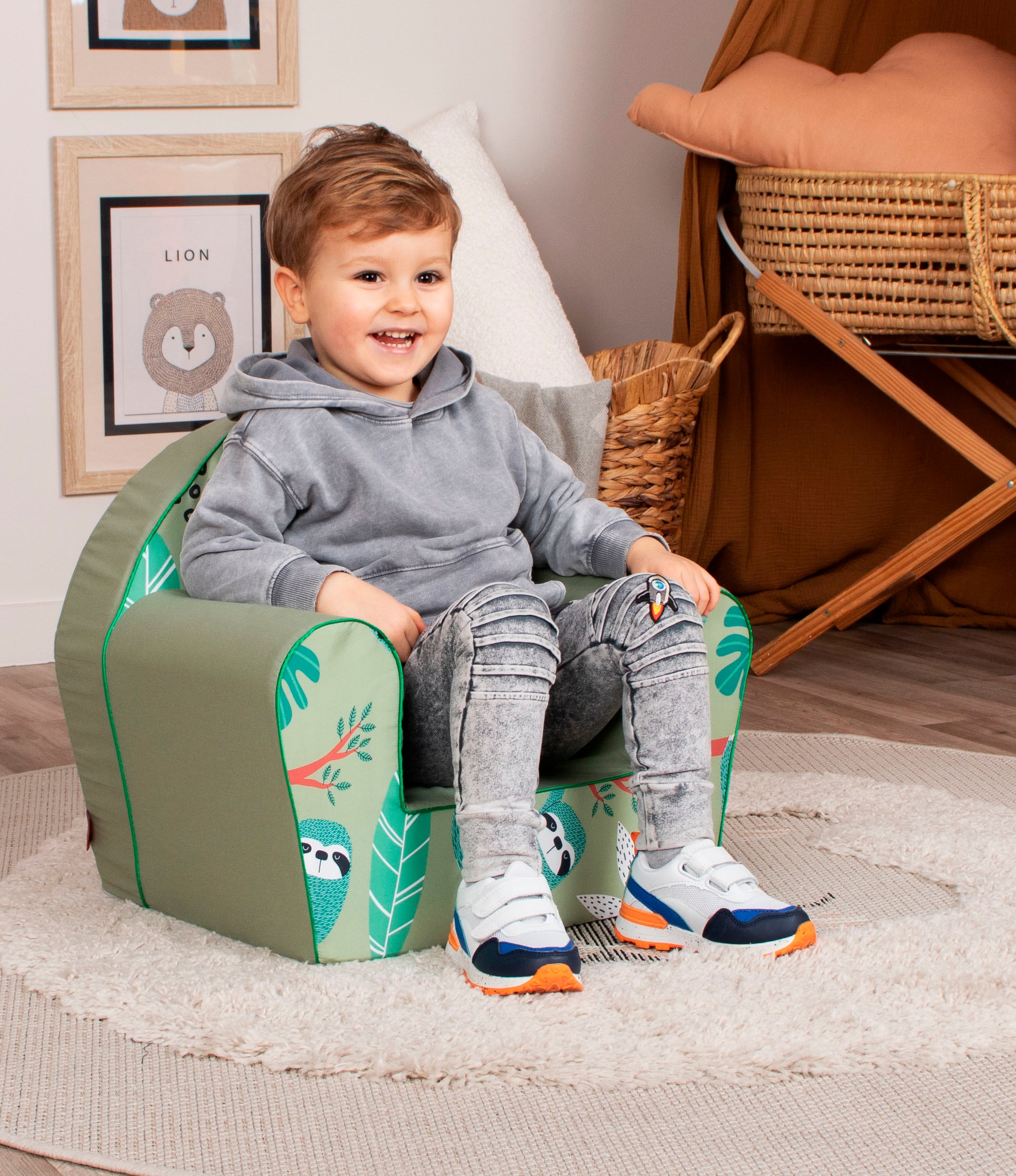 Knorrtoys® Sessel »Faultier«, für Kinder; Made in Europe