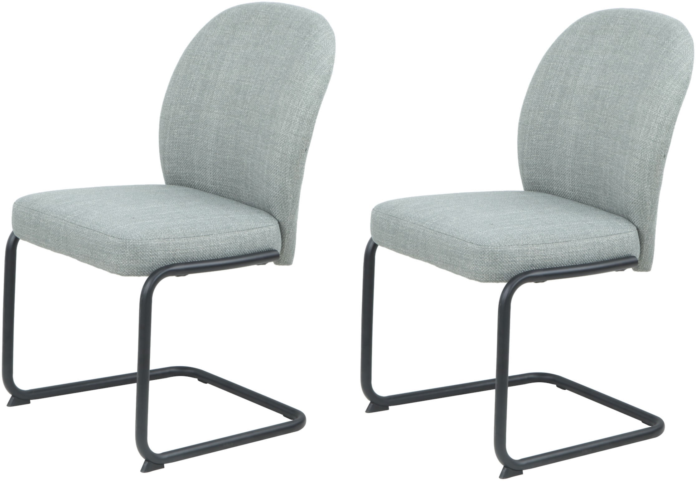 HELA Freischwinger »KAREN«, (Set), 2 St., Esszimmerstuhl, Rundrohrgestell, günstig online kaufen