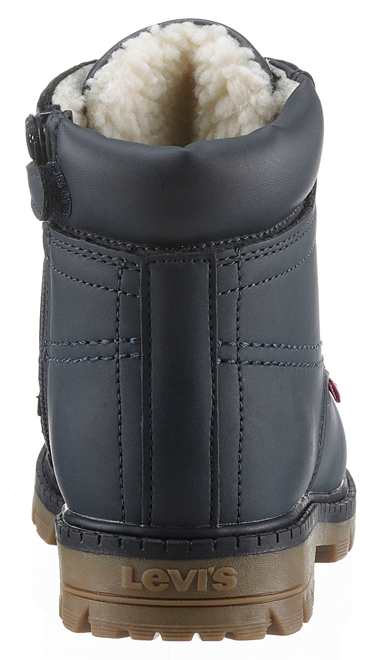 Levi's® Kids Winterboots »LEVIS® NEW FORREST FUR«, Schnürboots, Outdoorschuh mit praktischem Innenreißverschluss