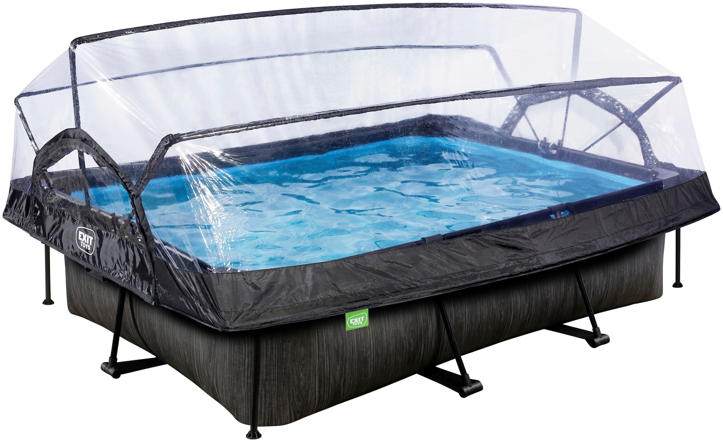 EXIT Framepool, (Set, 3 tlg.), BxLxH: 200x300x65 cm, mit Kartuschenfilter und Abdeckung