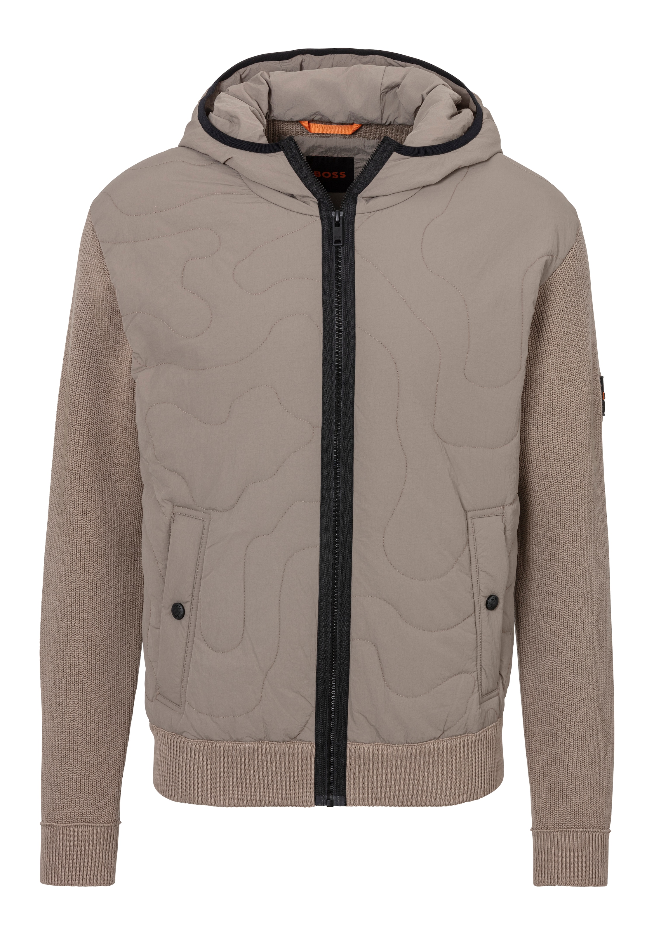 BOSS ORANGE Steppjacke »Kalbero«, mit Kapuze, mit Kapuze