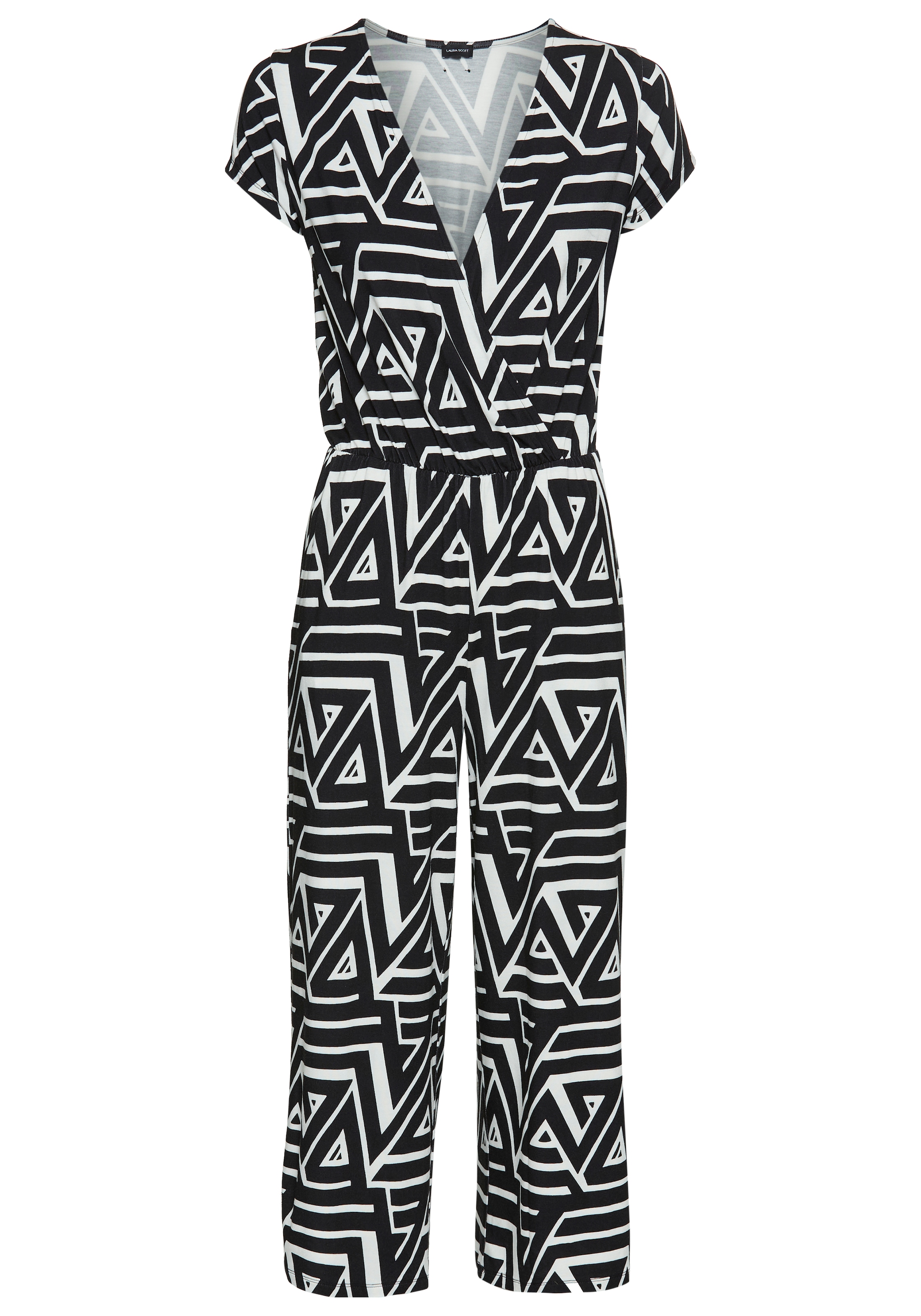 Laura Scott Jumpsuit, mit V-Ausschnitt
