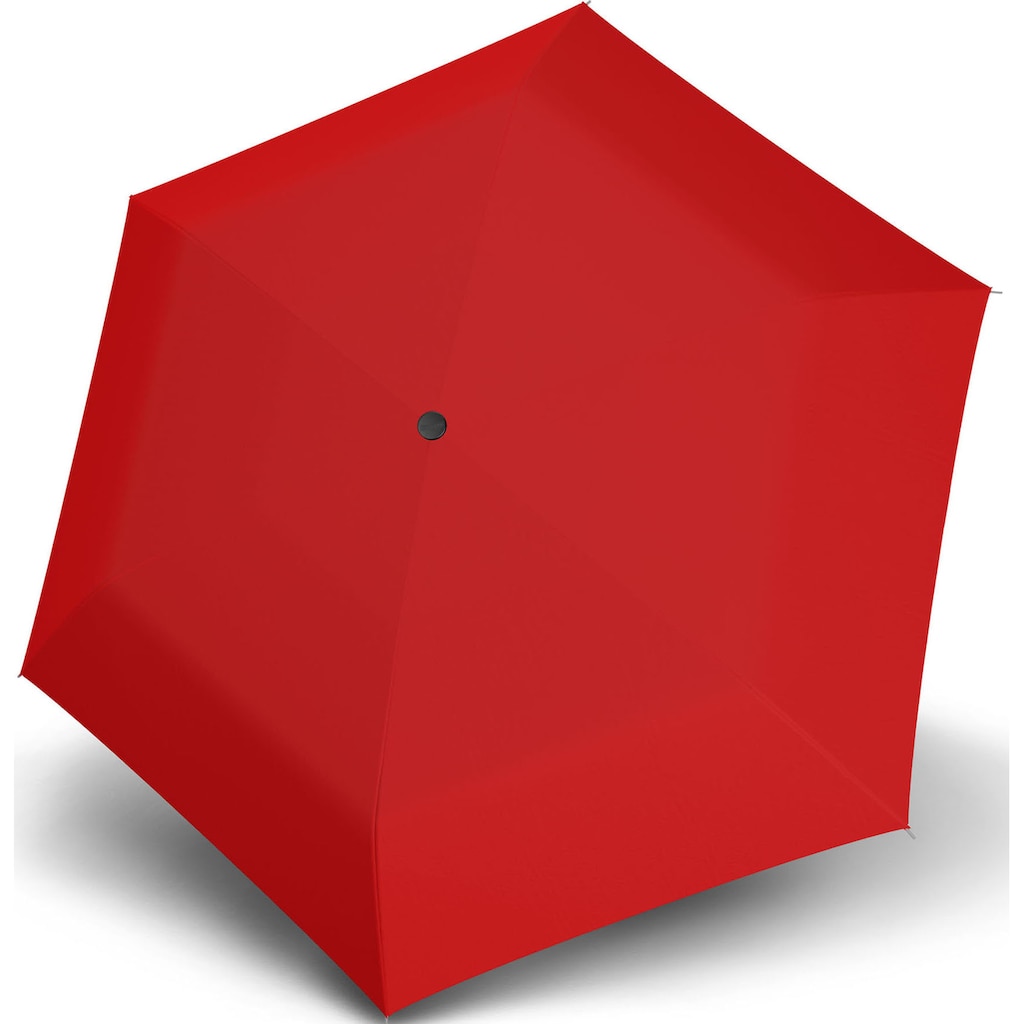 Knirps® Taschenregenschirm »IS.050 Slim Small Manual, red«