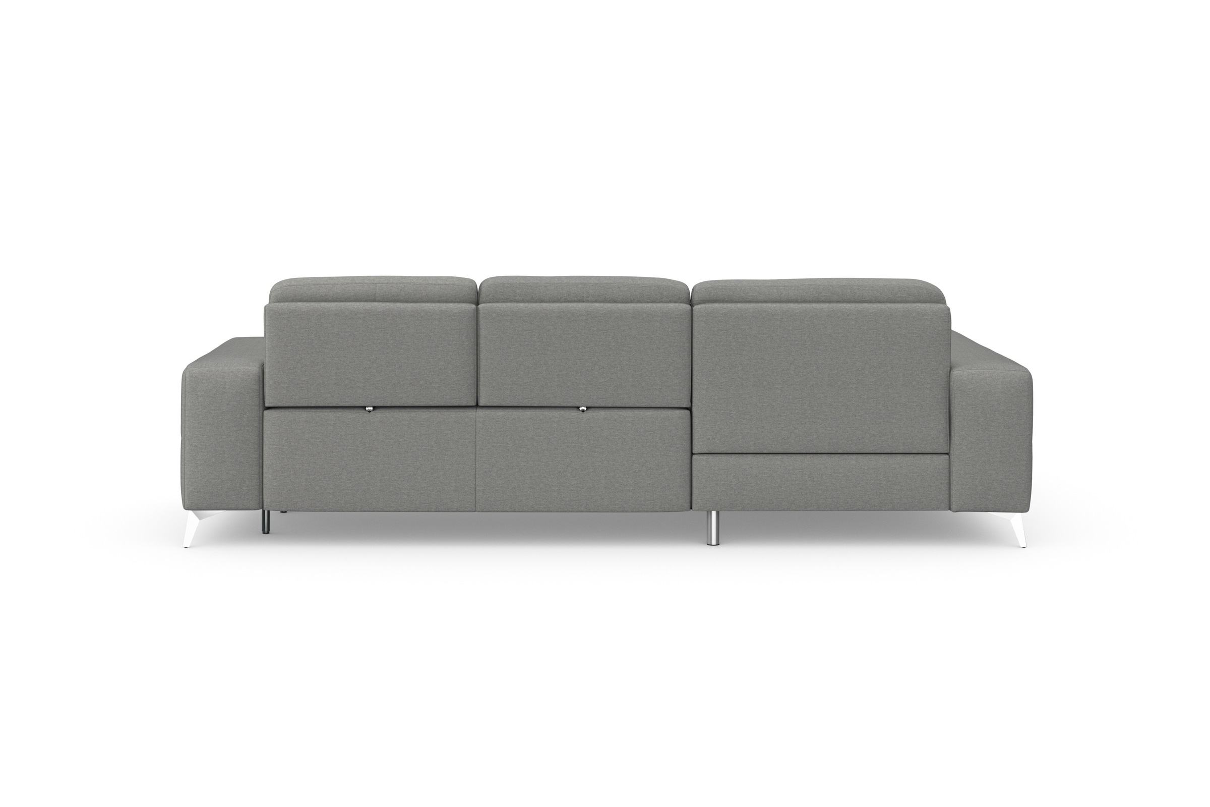 sit&more Ecksofa »Baviene L-Form«, inklusive Sitztiefenverstellung und Federkern, wahlweise Bettfunktion