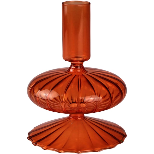 AM Design Kerzenleuchter »aus Glas«, (Set, 2 St.), Stabkerzenhalter, Höhe ca.  10 cm online bestellen