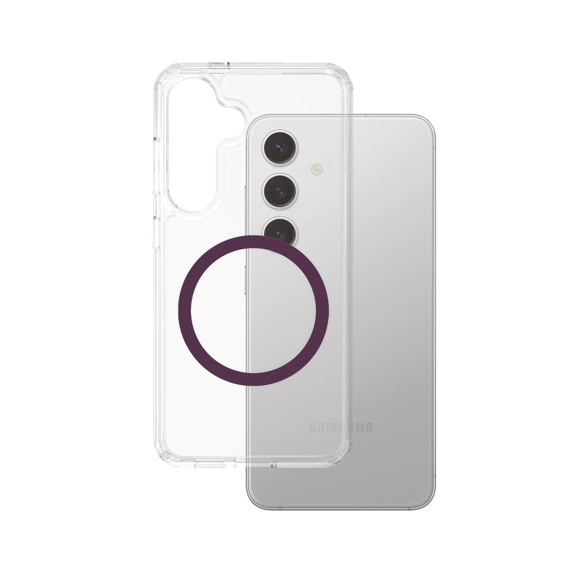 CARE by PanzerGlass Handyhülle »Magnetic QI Compatible Urban Combat Case für Samsung Galaxy S25 Plus«, Backcover, Schutzhülle, Handyschutzhülle, Case, Schutzcase, stoßfest