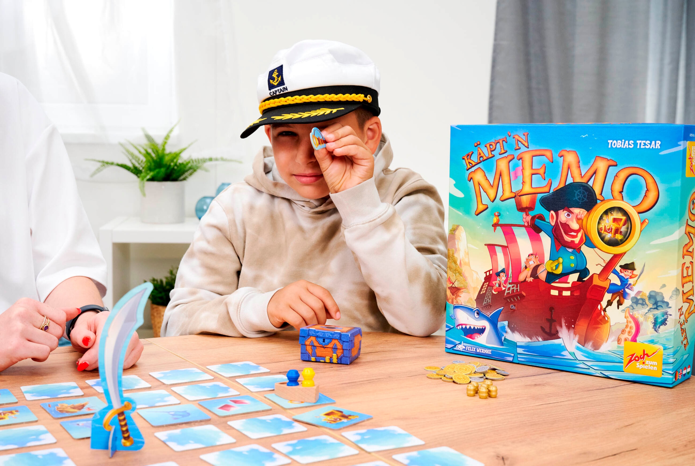 Zoch Spiel »Käpt'n Memo«, Made in Germany