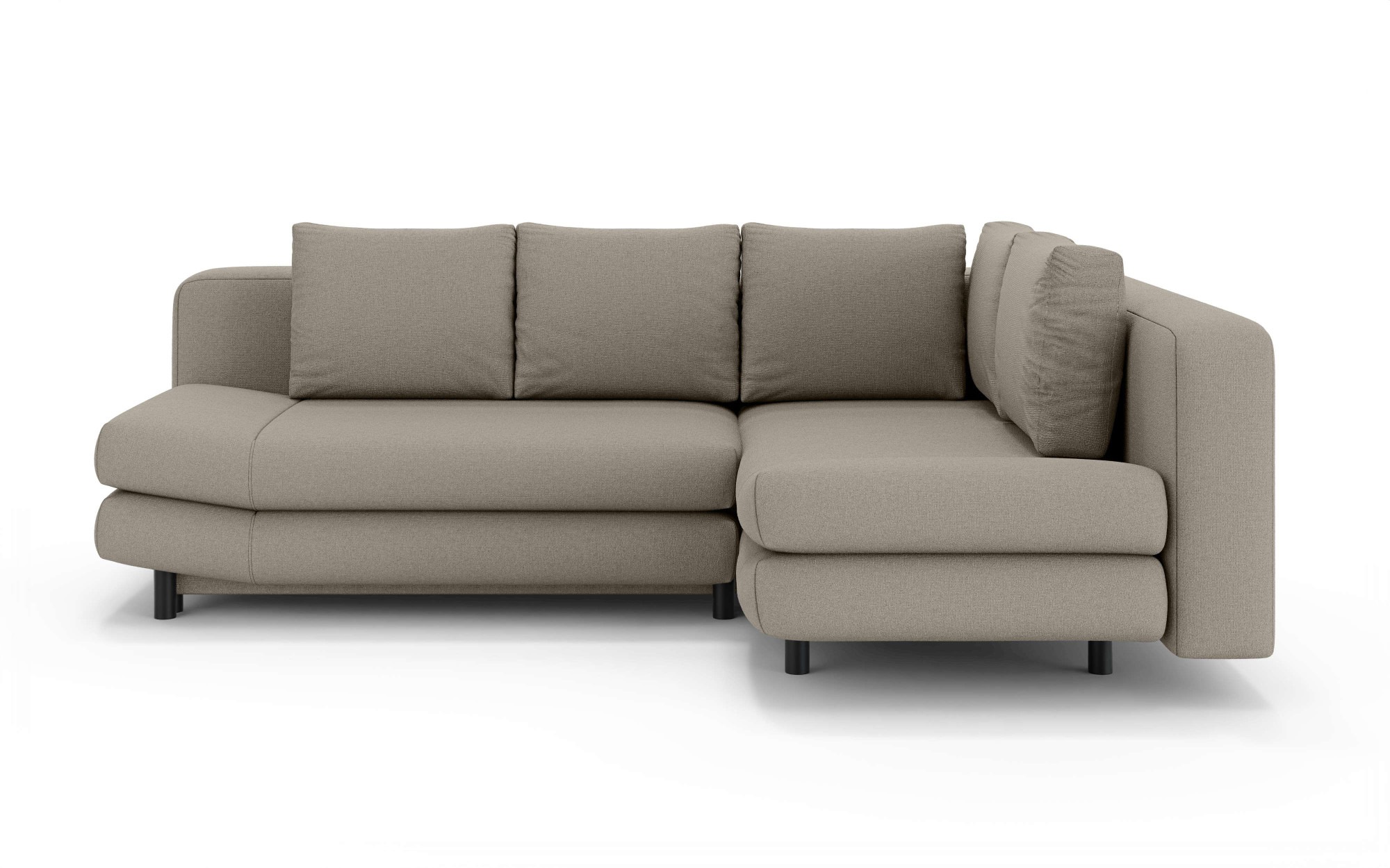 Home affaire Ecksofa »LENNARA Schlafsofa mit Bettkasten, Maße B/T/H: 234/17 günstig online kaufen