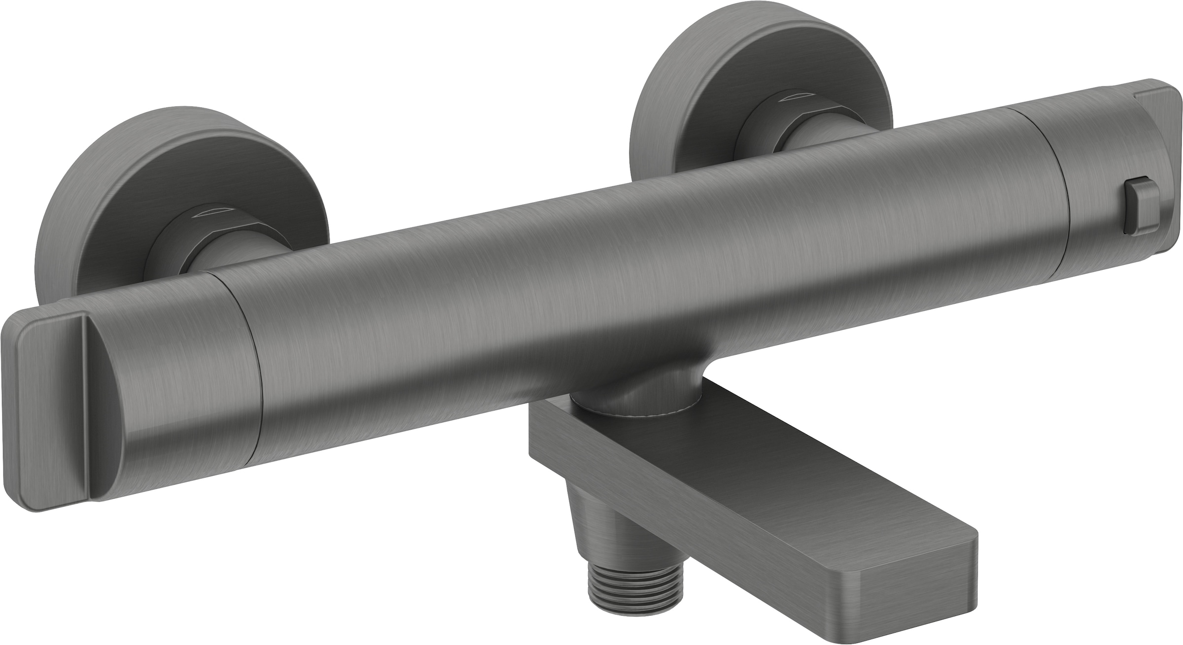 Deante Wannenarmatur »Thermostatbatterie mit klappbarem Auslauf und ergonom günstig online kaufen