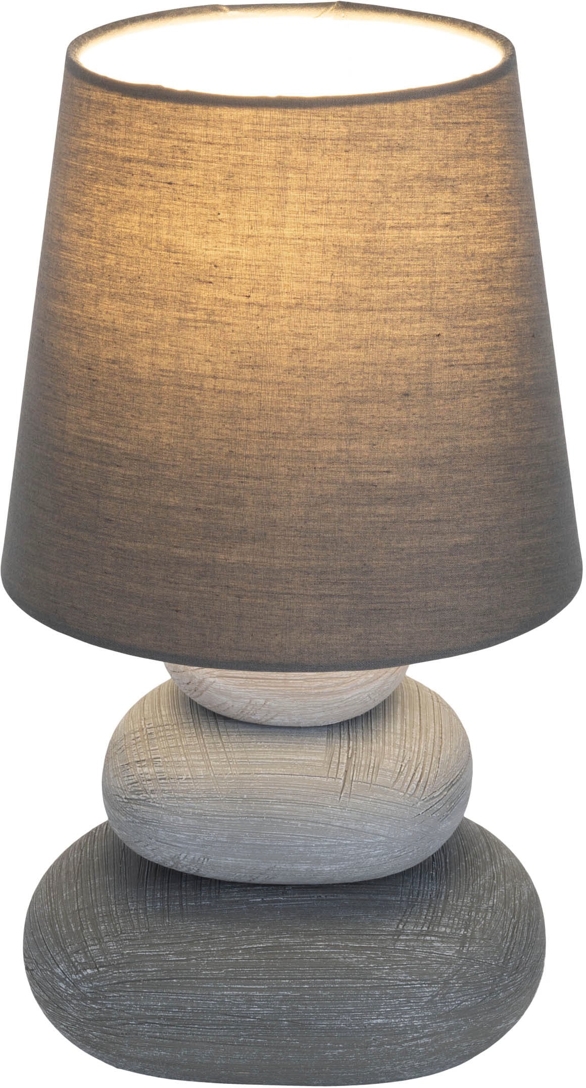 näve LED Tischleuchte »Stoney«, Leuchtmittel E14 | ohne Leuchtmittel, Zuleitung: ca. 130 cm