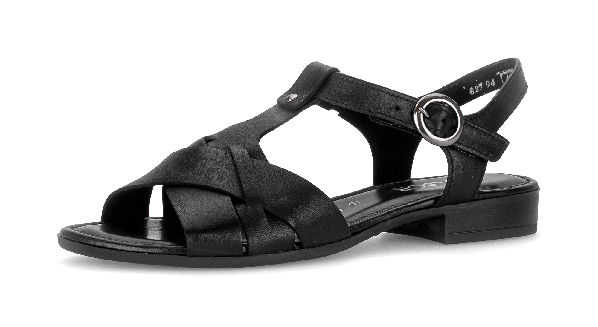 Gabor Riemchensandale »Rhodos«  Blockabsatz, Sandalette mit verstellbarem Riemchen, G-Weite