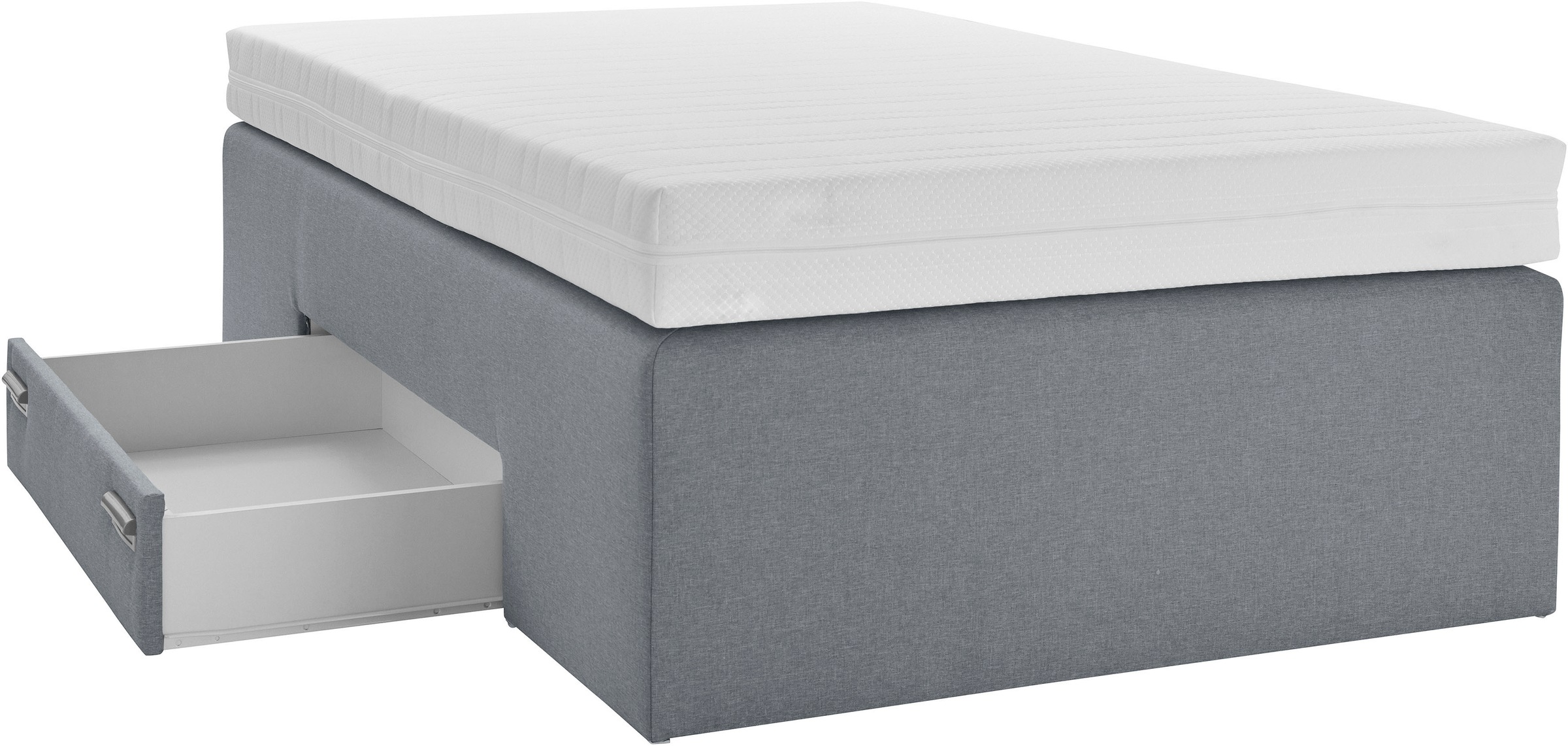 Westfalia Schlafkomfort Boxspringbett, mit integrierter Schublade, frei im Raum stellbar